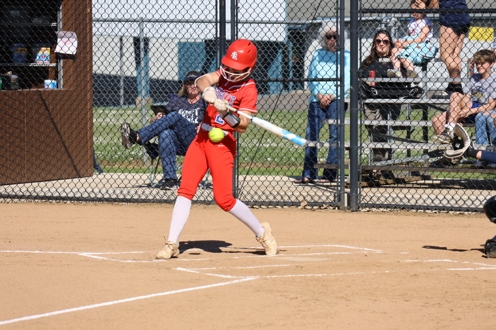 Photo+Story%3A+Varsity+Softball+Takes+On+Canby+High+School