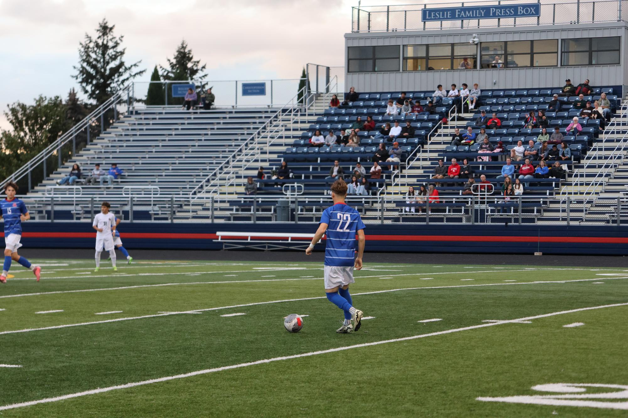 Photo Story: La Salle Varsity Boys Soccer Takes On Glencoe, Falling Short in a 4–3 Defeat