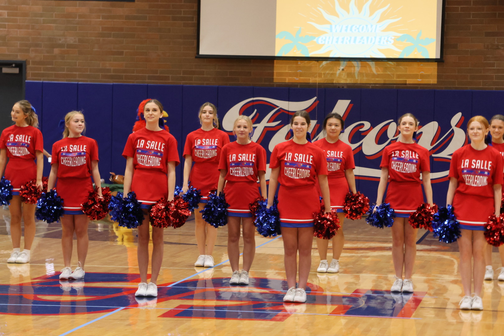 Photo Story: La Salle Football Hosts Westview After a Welcome Week Pep Assembly