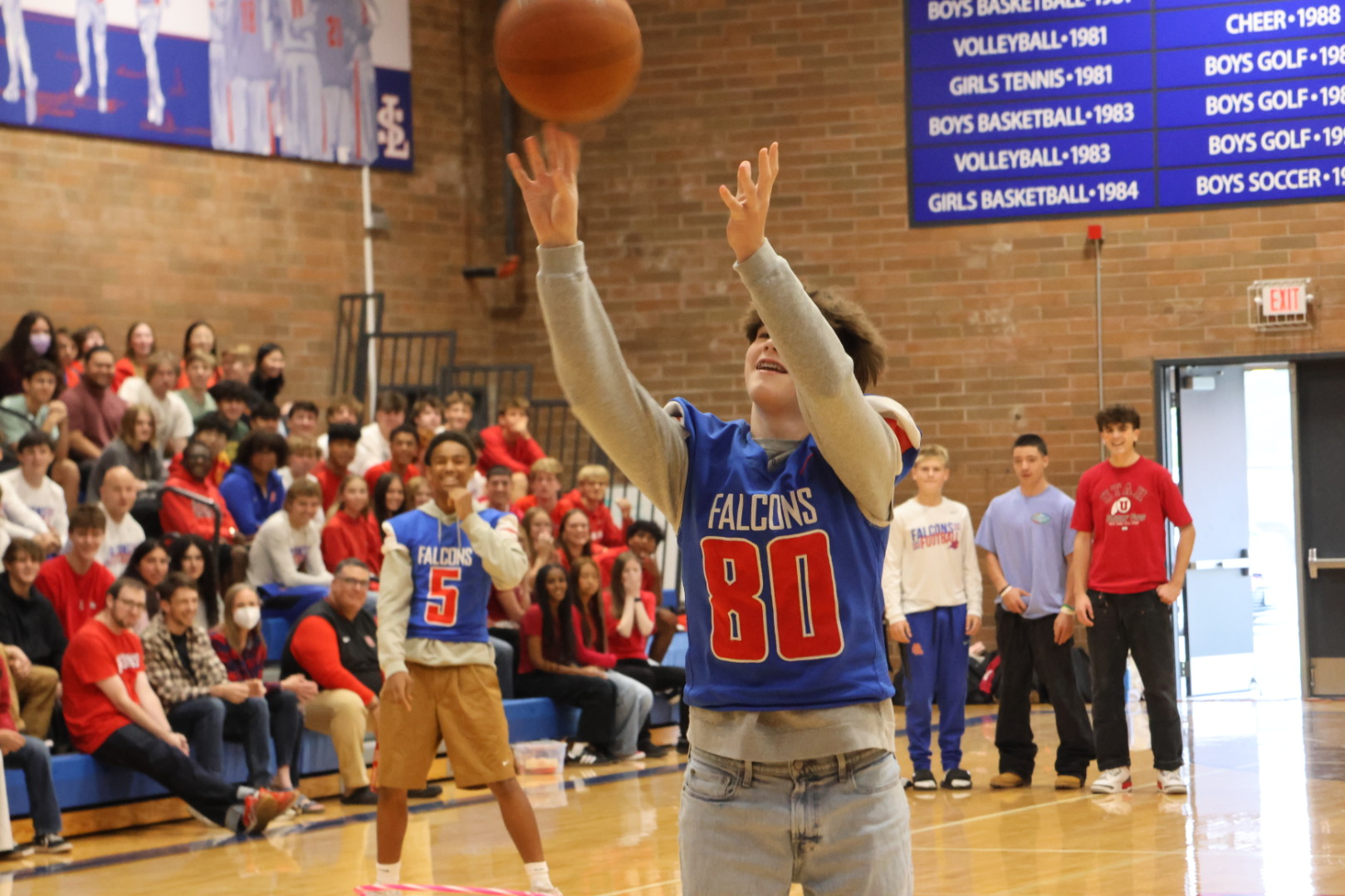 Photo Story: La Salle Football Hosts Westview After a Welcome Week Pep Assembly