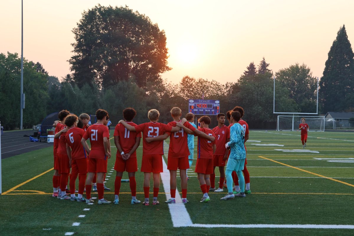 Photo Story: Varsity Soccer Tackles Defending 6A Champions in 3–0 Win Over Lakeridge