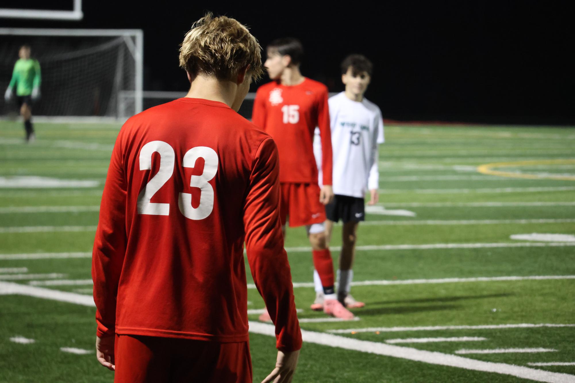 Photo Story: Falcons Boys Varsity Soccer Fends Off West Linn in a 2–1 Win