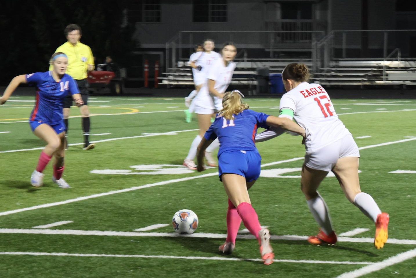 Photo Story: The Varsity Girls Soccer Team Celebrates Senior Night With a 6–0 Win