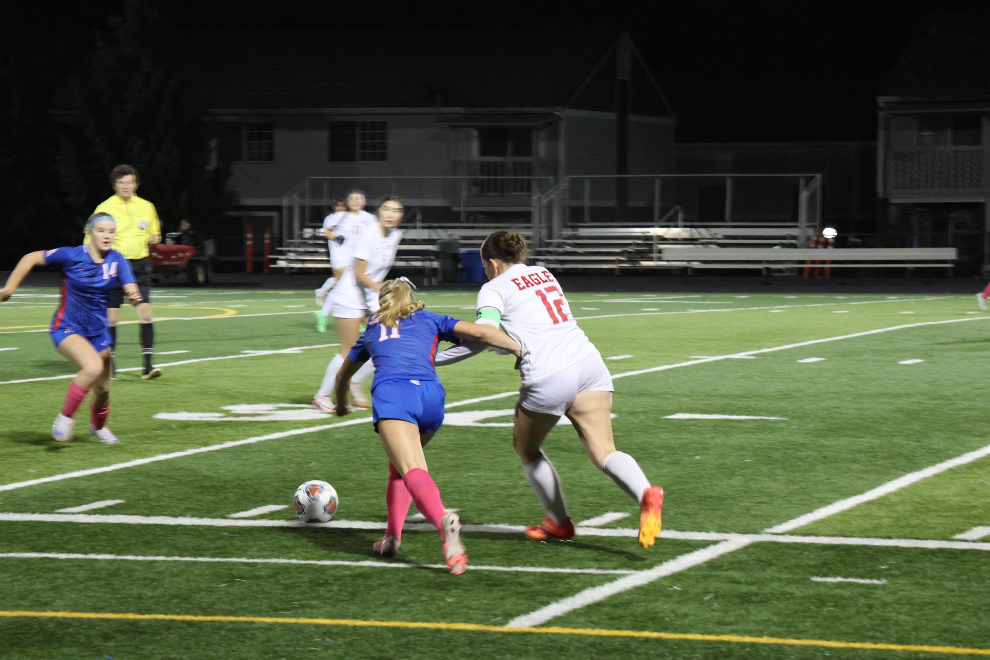 Photo Story: The Varsity Girls Soccer Team Celebrates Senior Night With a 6–0 Win