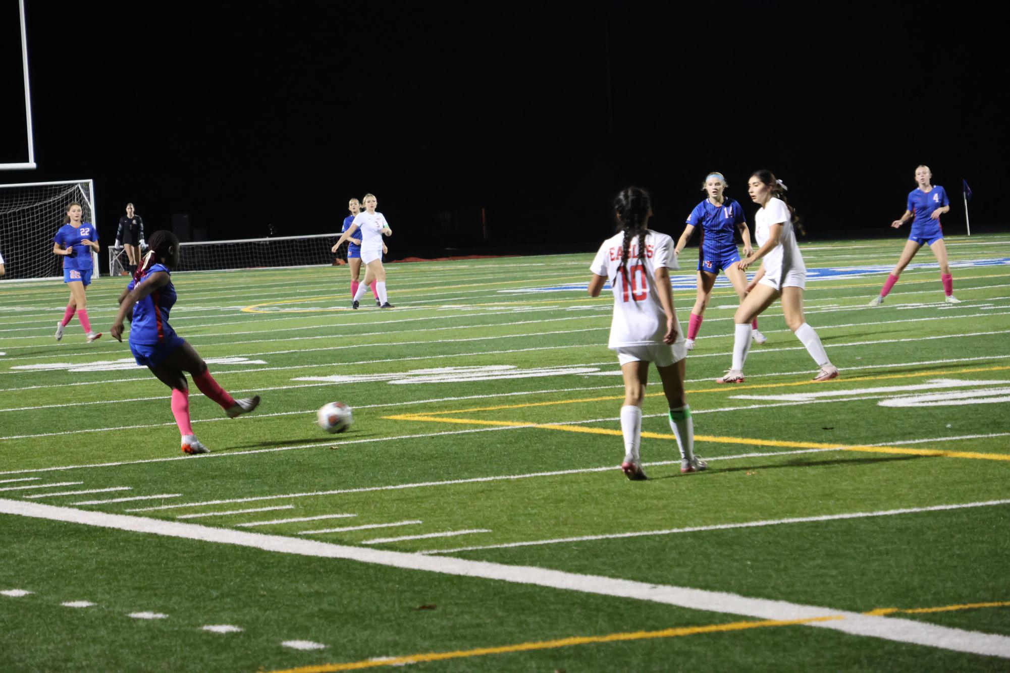 Photo Story: The Varsity Girls Soccer Team Celebrates Senior Night With a 6–0 Win