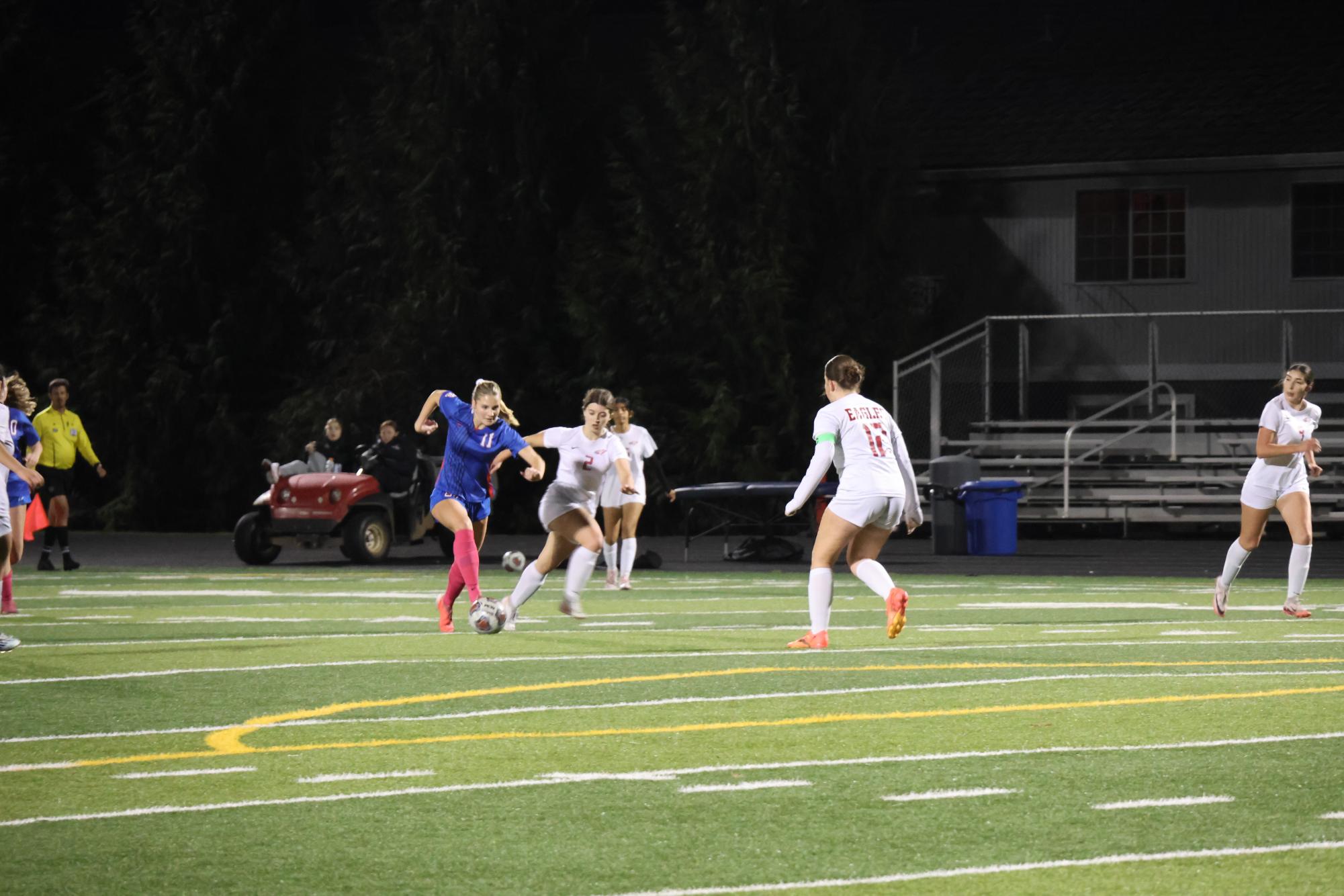 Photo Story: The Varsity Girls Soccer Team Celebrates Senior Night With a 6–0 Win