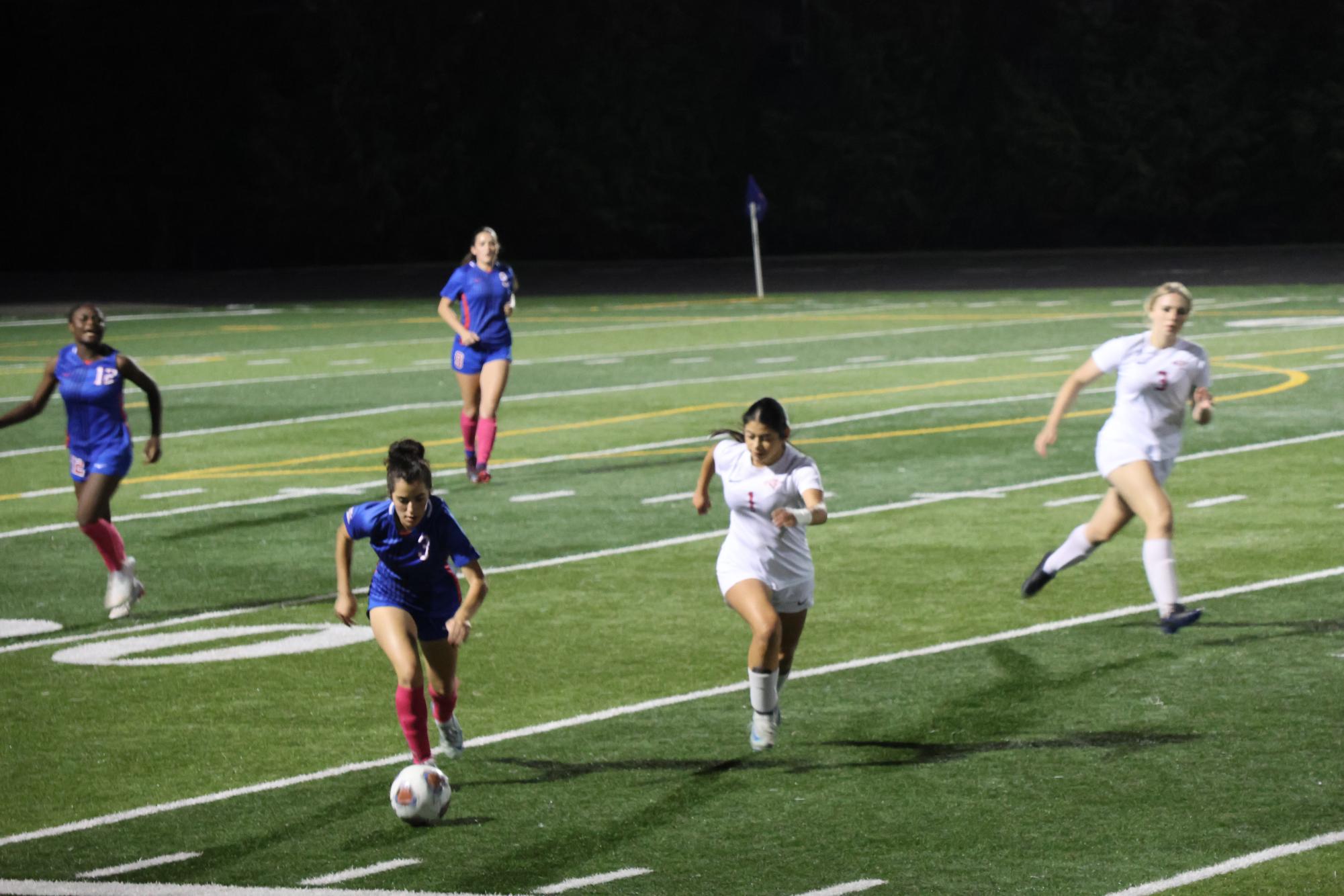 Photo Story: The Varsity Girls Soccer Team Celebrates Senior Night With a 6–0 Win