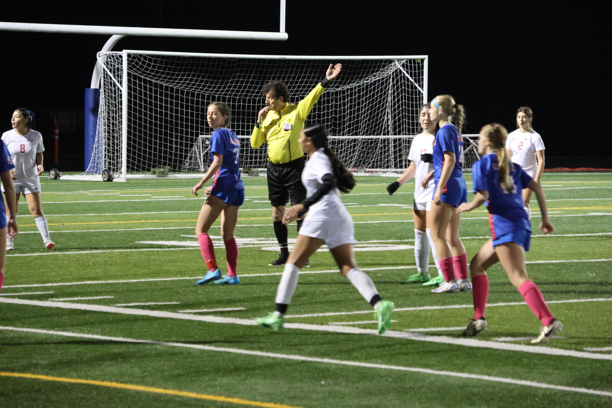 Photo Story: The Varsity Girls Soccer Team Celebrates Senior Night With a 6–0 Win