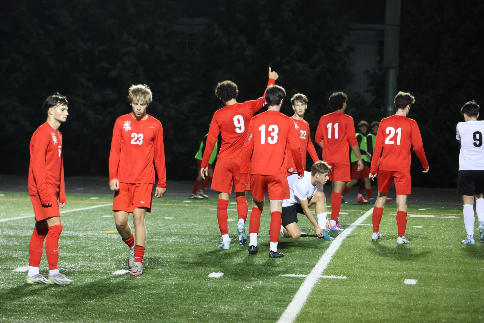 Photo Story: Falcons Boys Varsity Soccer Fends Off West Linn in a 2–1 Win