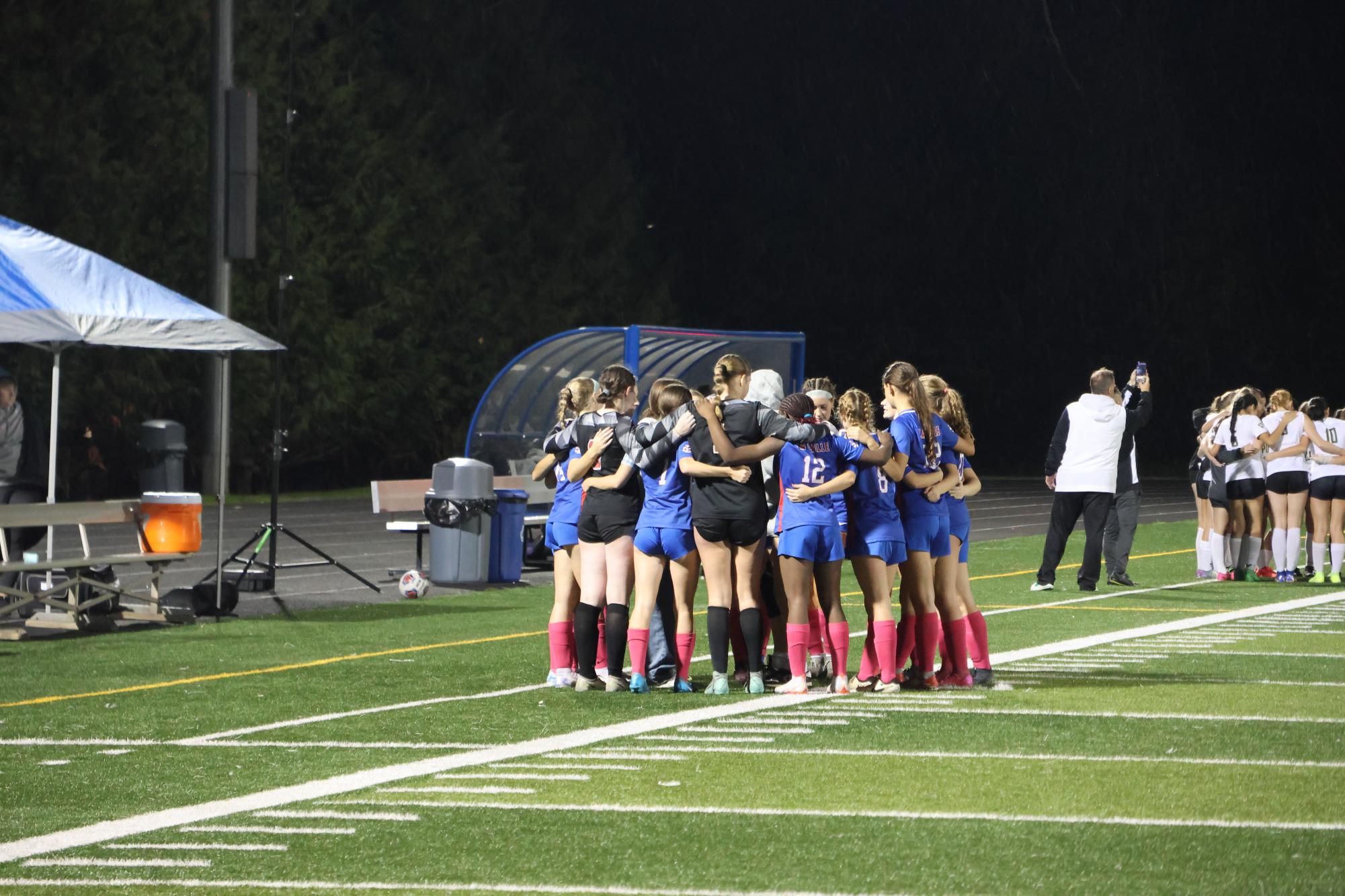 Photo Story: The Lady Falcons Secure A 1–1 Tie Against Rex Putnam High School