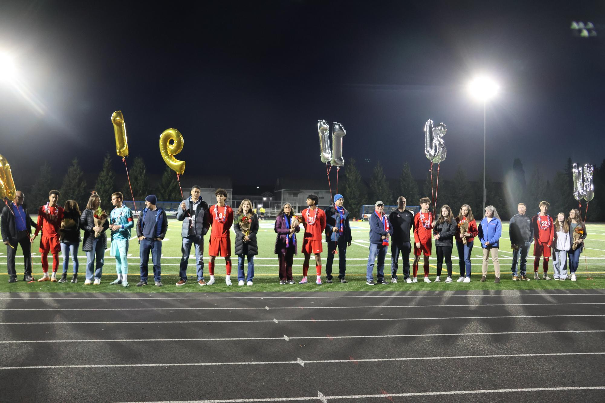 Photo Story: Boys Varsity Soccer Steamrolls Parkrose 7–1 on Senior Night