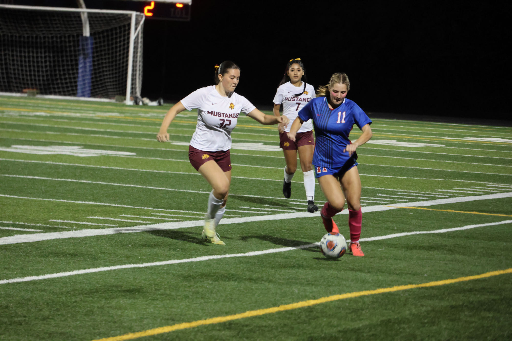 Photo Story: The Varsity Girls Soccer Team Hosts Future Falcon Night, Pulling Ahead to a 4–0 Victory Over Milwaukie High School