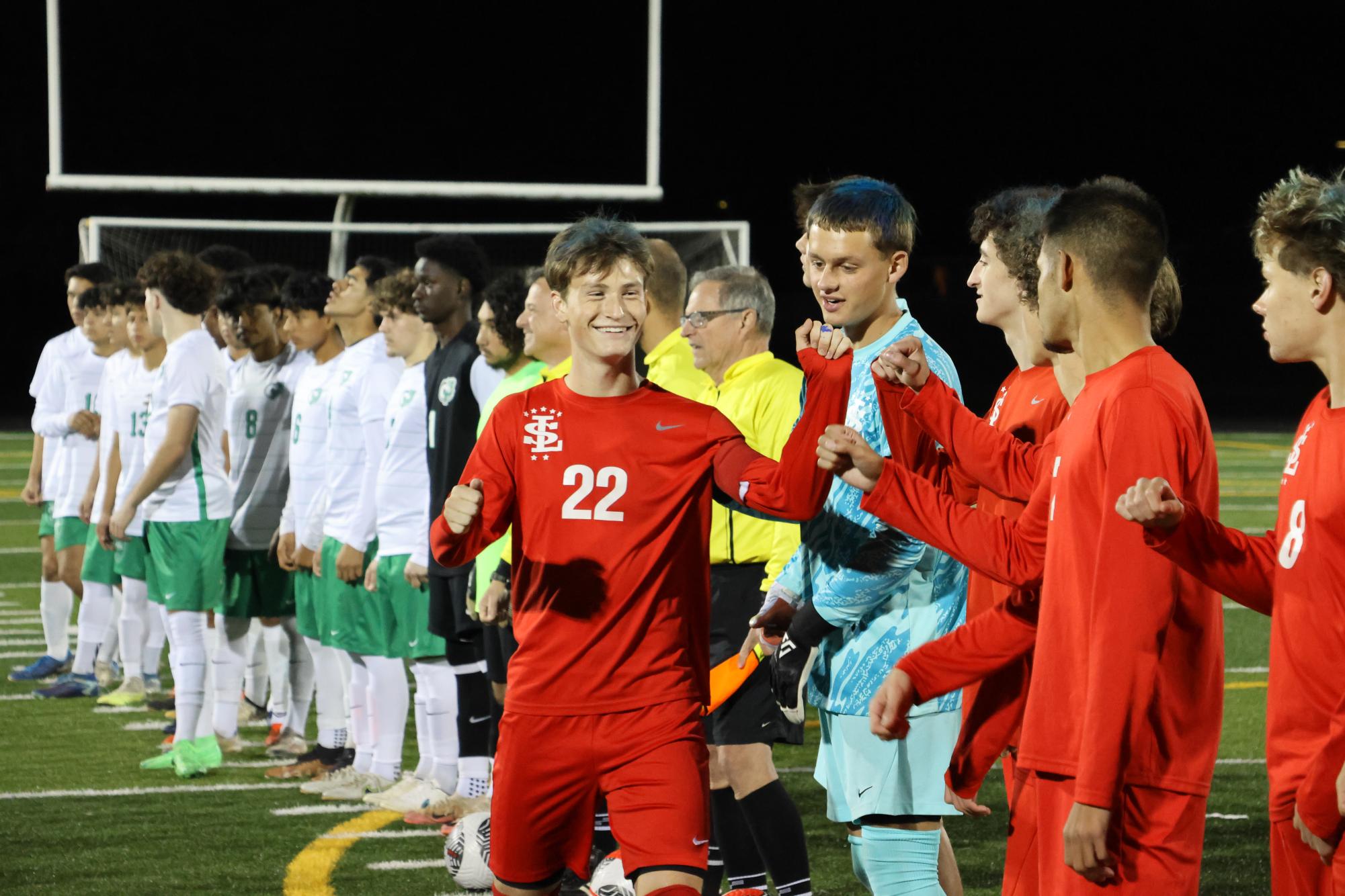 Photo Story: Boys Varsity Soccer Steamrolls Parkrose 7–1 on Senior Night