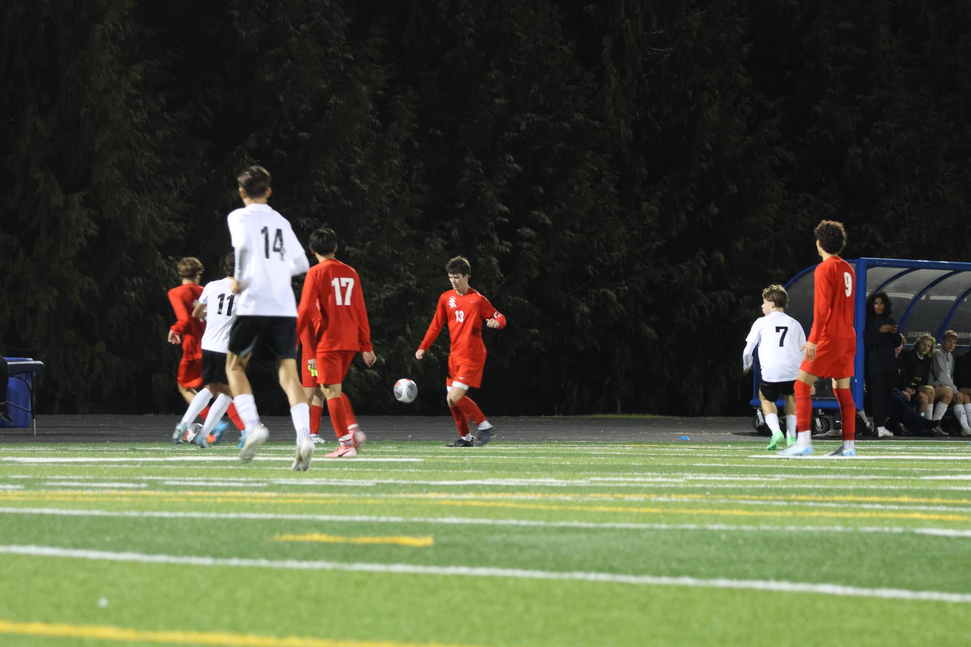 Photo Story: Falcons Boys Varsity Soccer Fends Off West Linn in a 2–1 Win