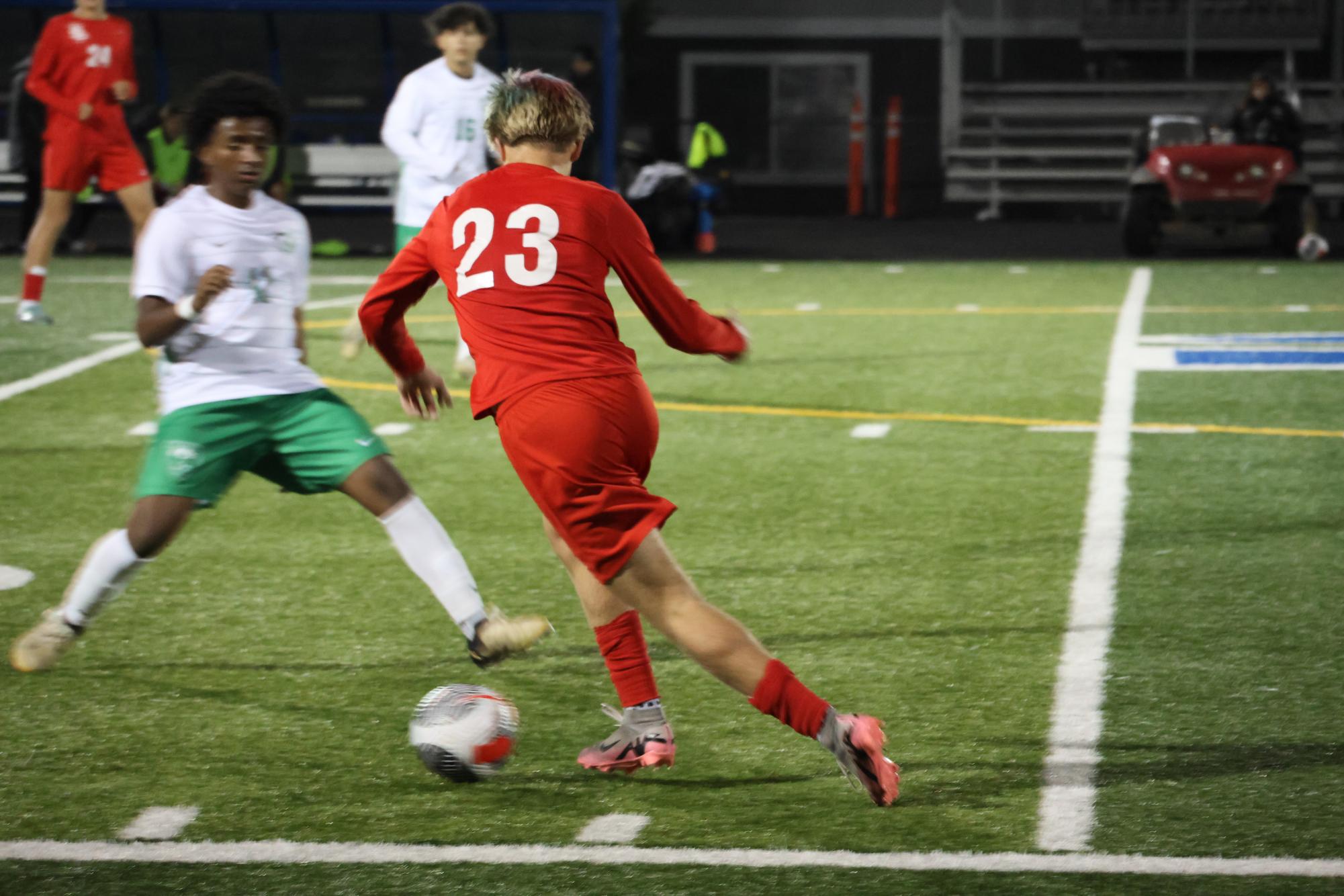 Photo Story: Boys Varsity Soccer Steamrolls Parkrose 7–1 on Senior Night