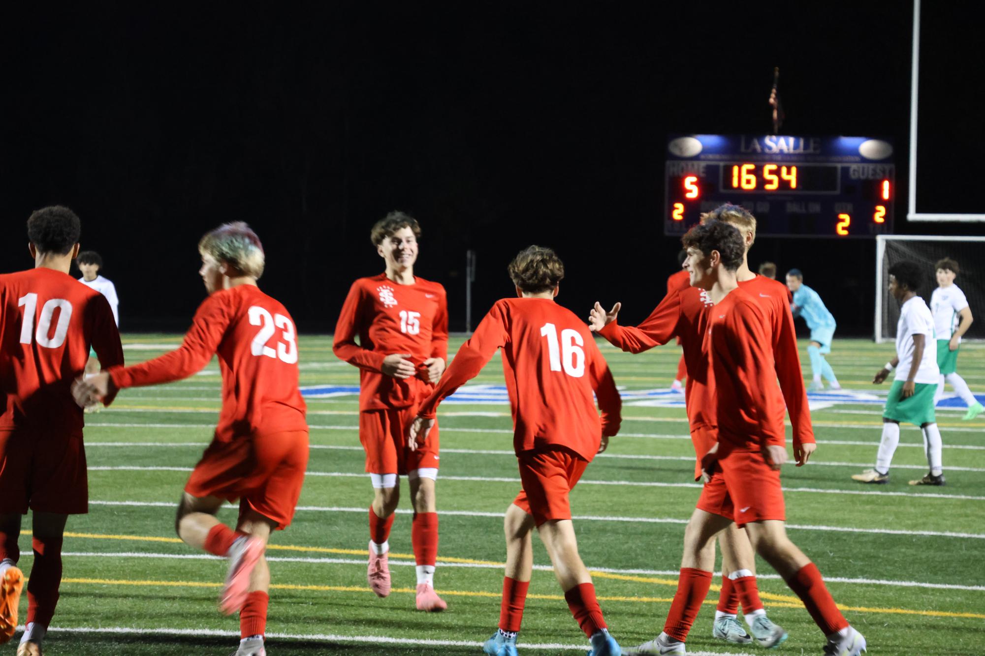 Photo Story: Boys Varsity Soccer Steamrolls Parkrose 7–1 on Senior Night