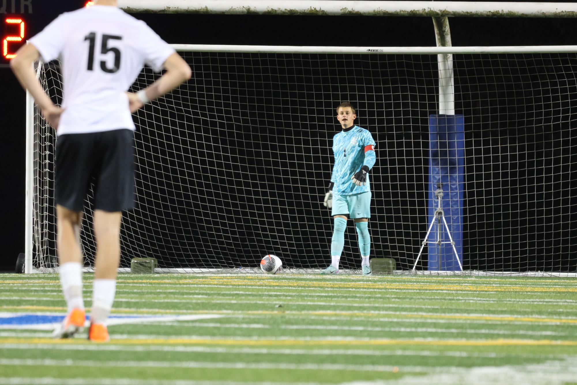 Photo Story: Falcons Boys Varsity Soccer Fends Off West Linn in a 2–1 Win