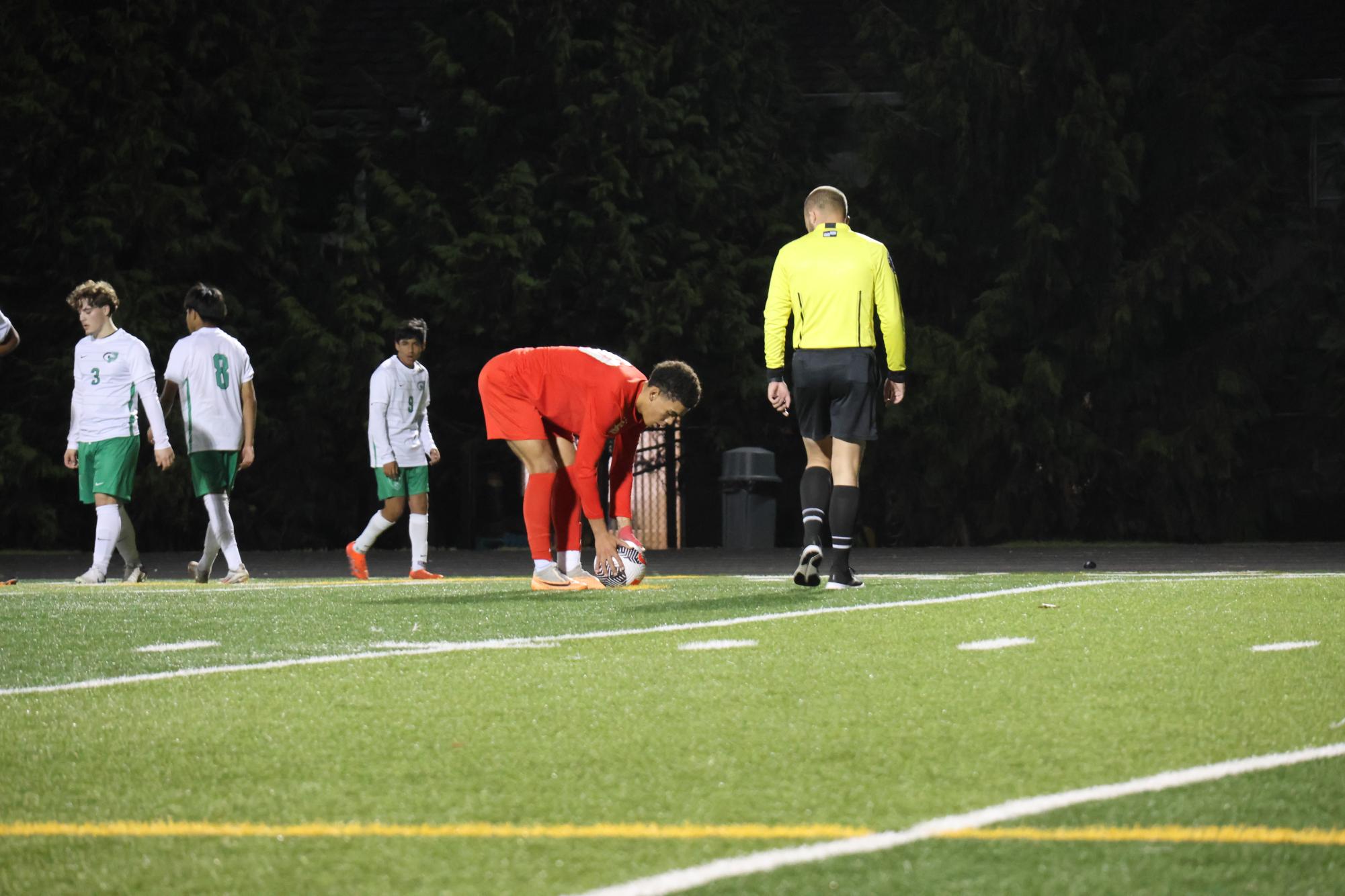 Photo Story: Boys Varsity Soccer Steamrolls Parkrose 7–1 on Senior Night