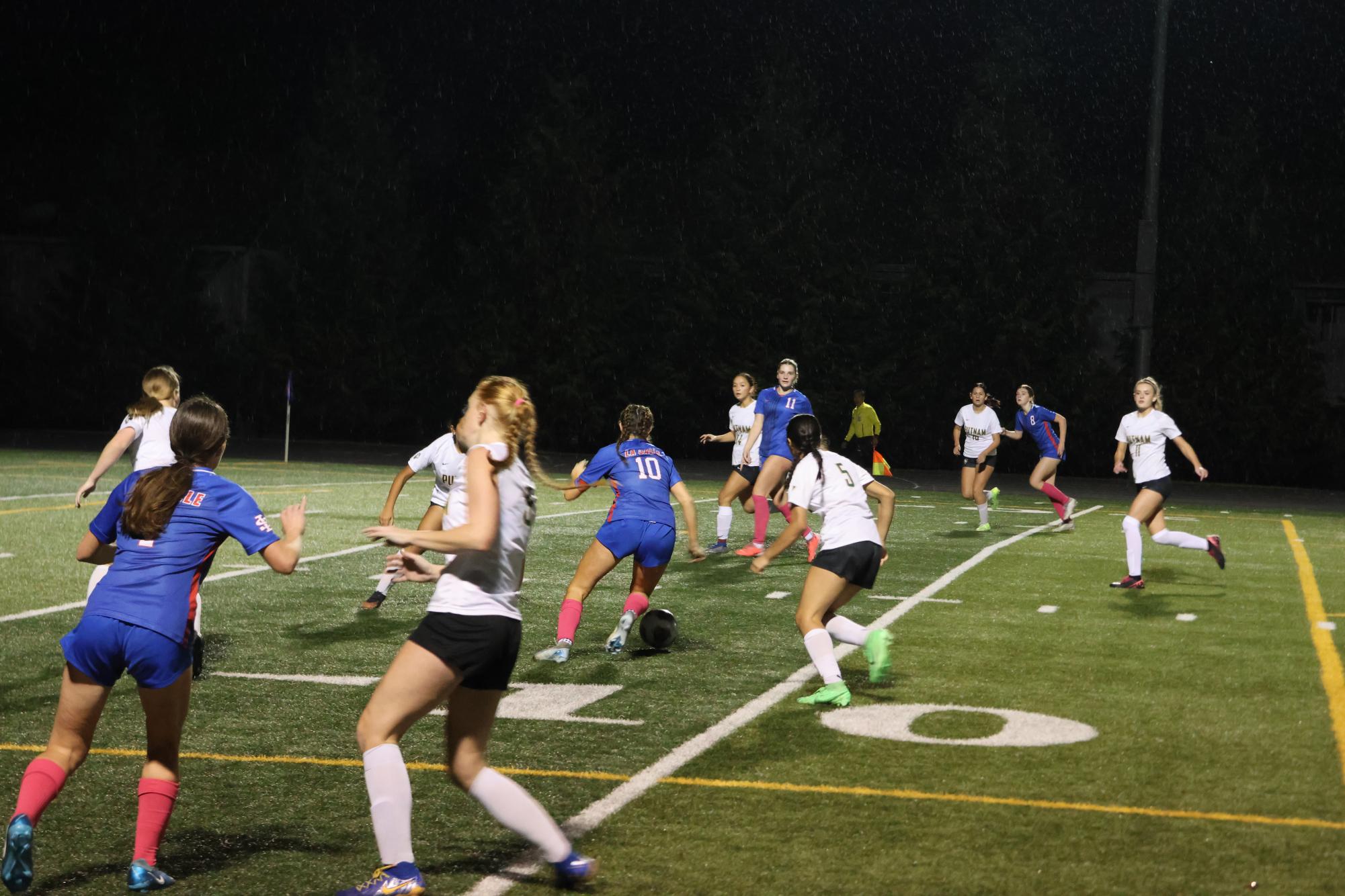 Photo Story: The Lady Falcons Secure A 1–1 Tie Against Rex Putnam High School