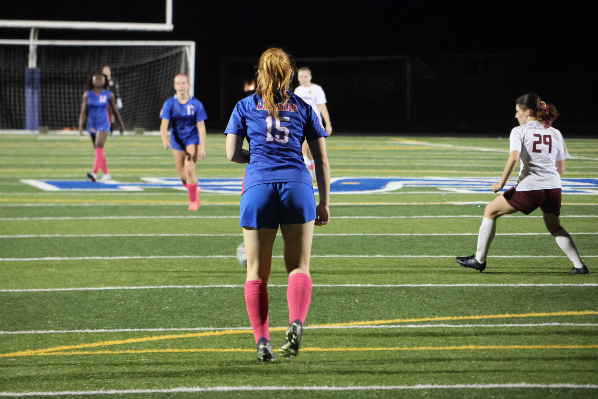 Photo Story: The Varsity Girls Soccer Team Hosts Future Falcon Night, Pulling Ahead to a 4–0 Victory Over Milwaukie High School