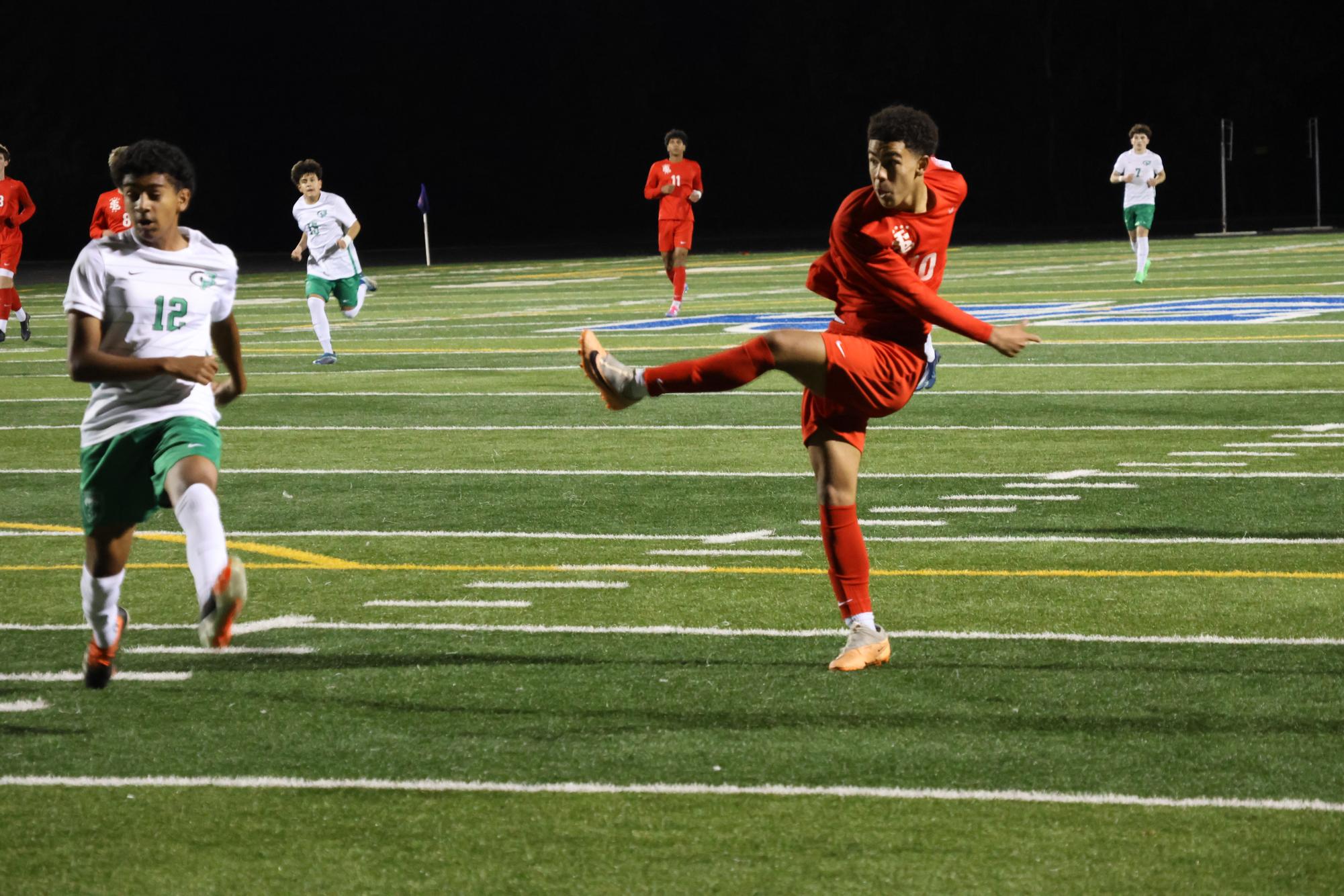 Photo Story: Boys Varsity Soccer Steamrolls Parkrose 7–1 on Senior Night