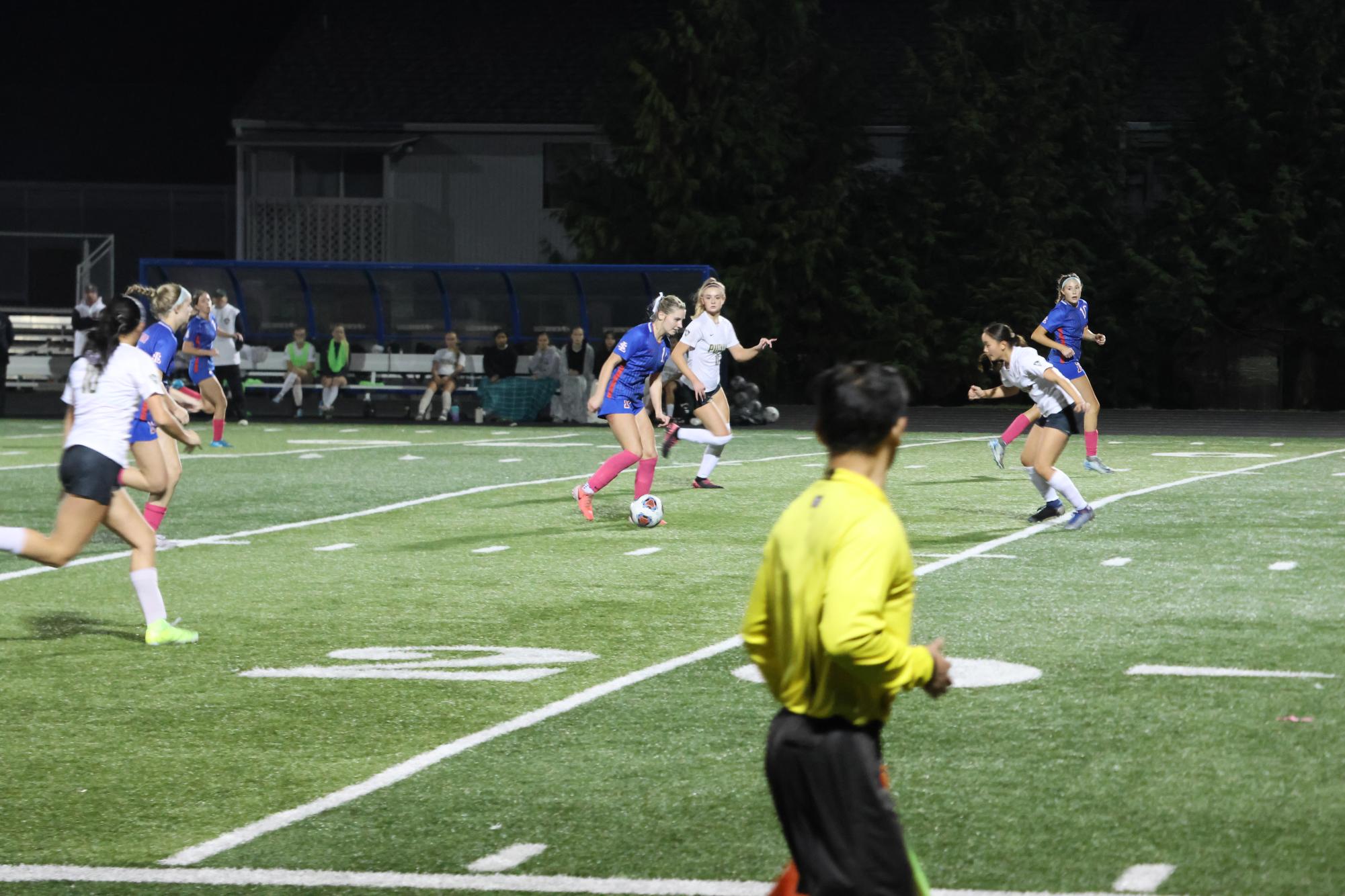 Photo Story: The Lady Falcons Secure A 1–1 Tie Against Rex Putnam High School