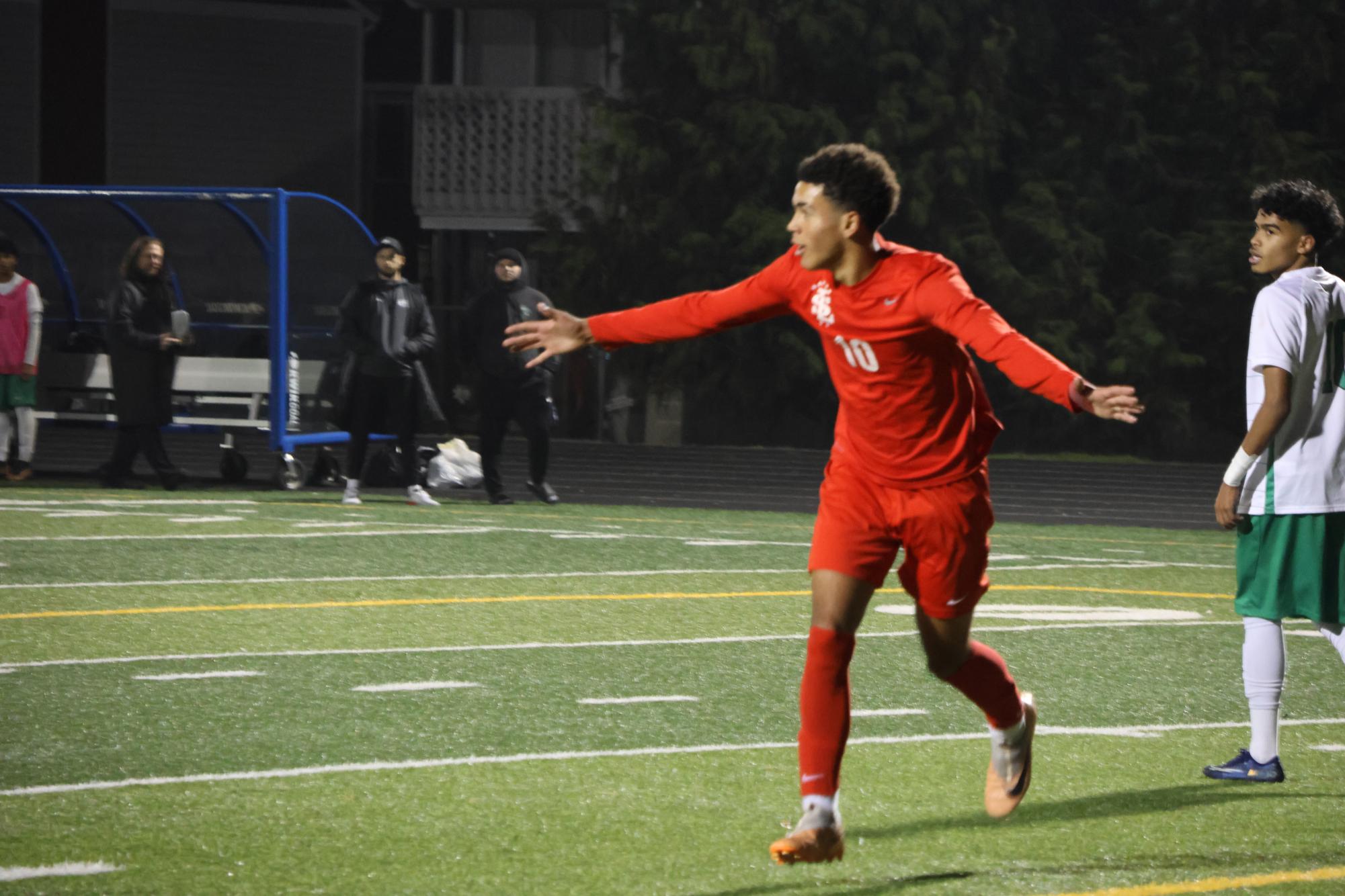 Photo Story: Boys Varsity Soccer Steamrolls Parkrose 7–1 on Senior Night