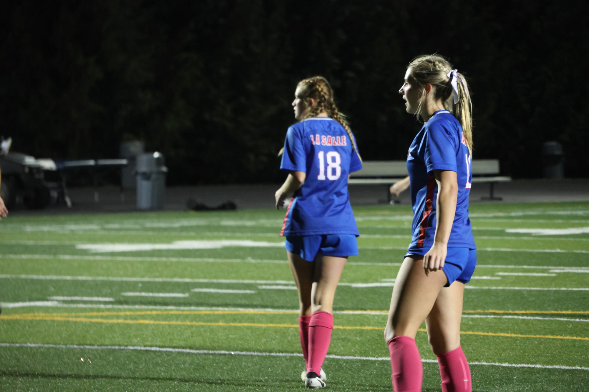 Photo Story: The Varsity Girls Soccer Team Hosts Future Falcon Night, Pulling Ahead to a 4–0 Victory Over Milwaukie High School