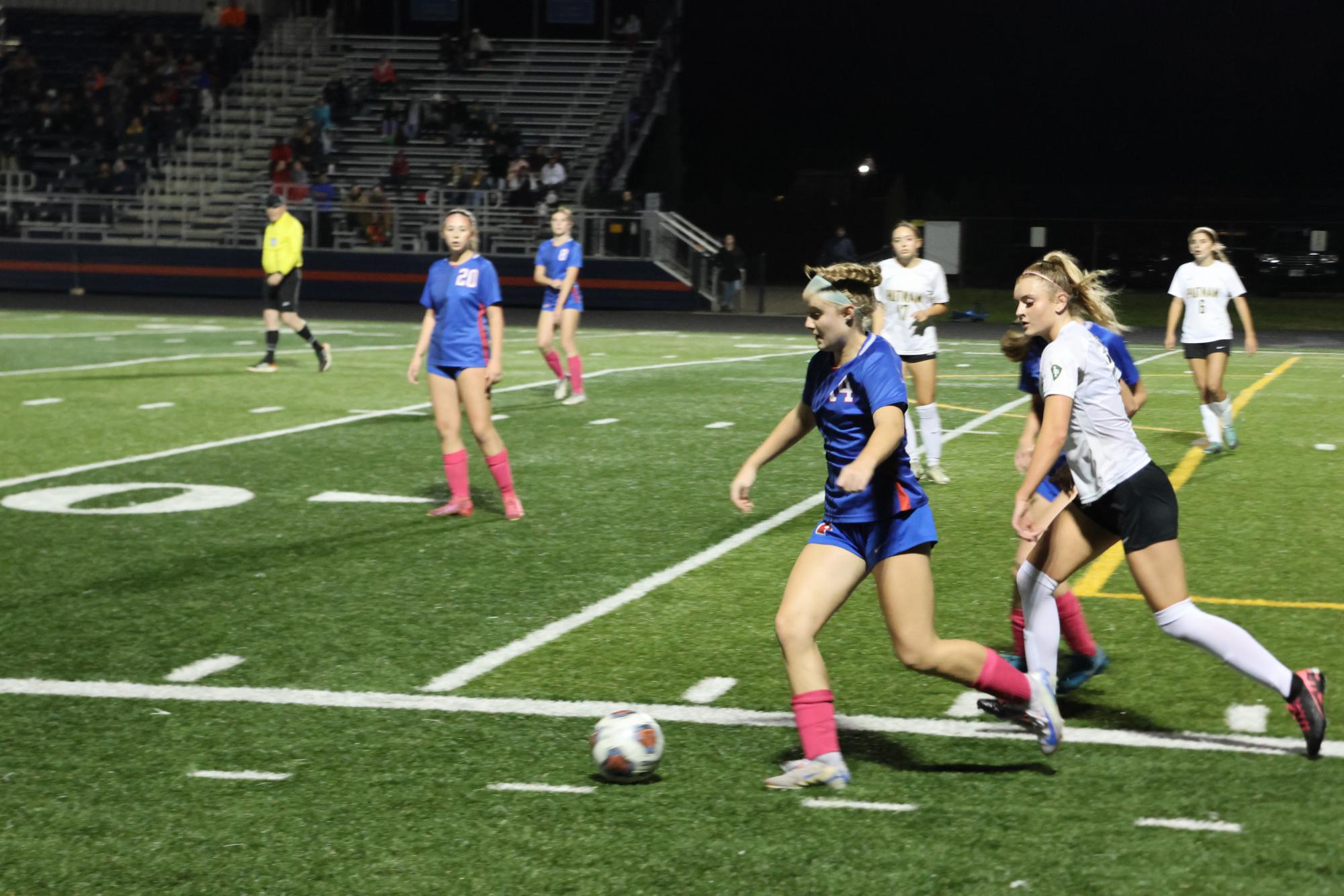 Photo Story: The Lady Falcons Secure A 1–1 Tie Against Rex Putnam High School