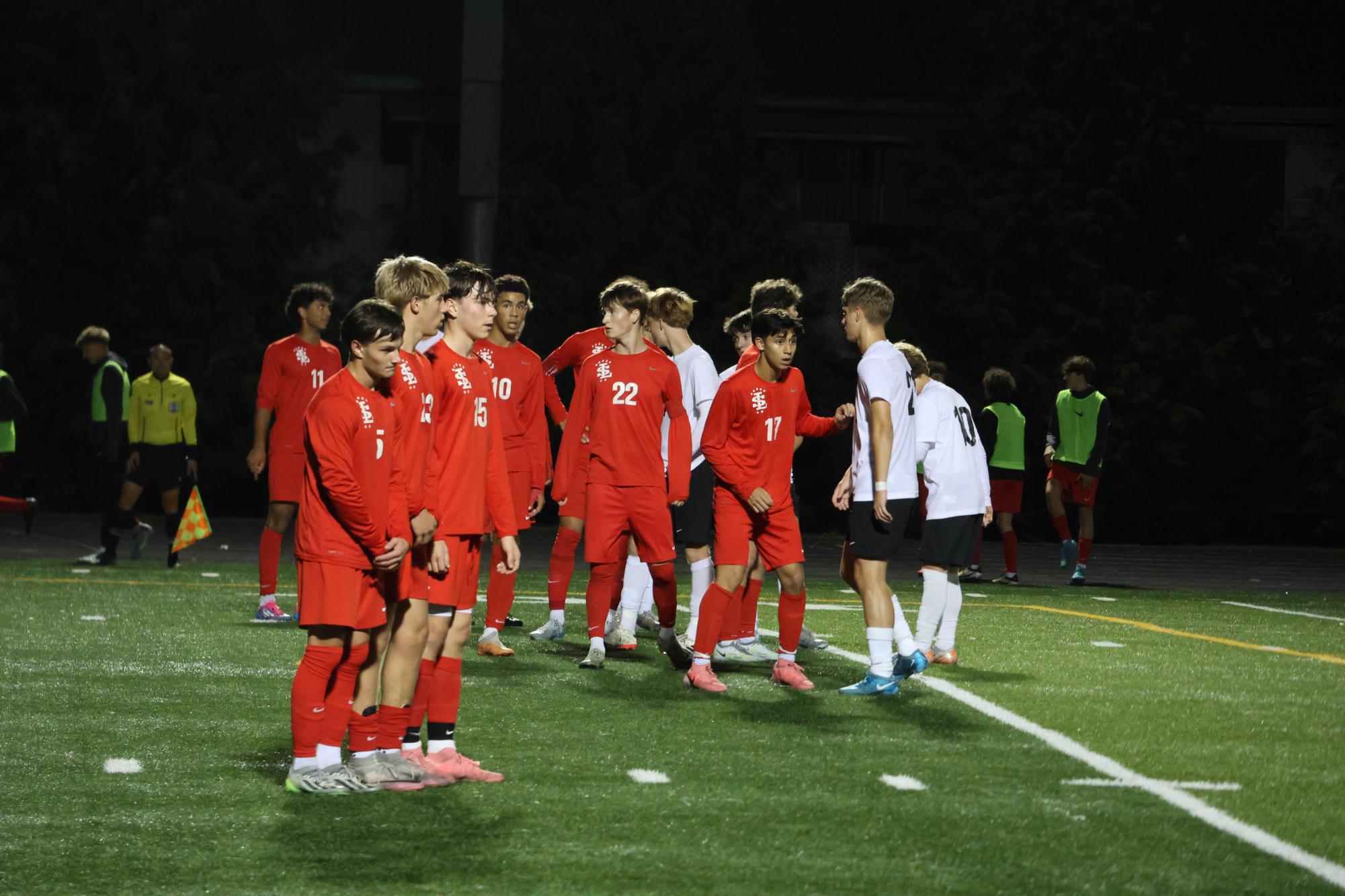 Photo Story: Falcons Boys Varsity Soccer Fends Off West Linn in a 2–1 Win