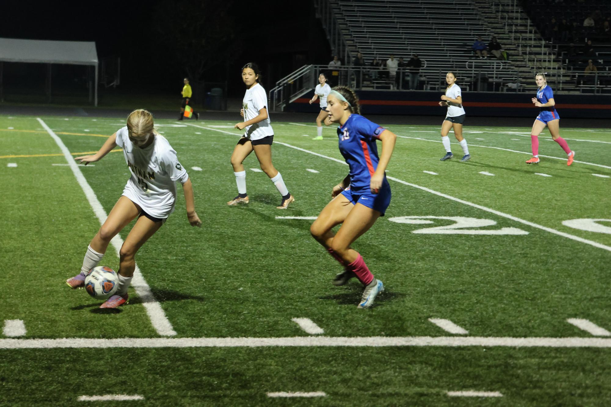 Photo Story: The Lady Falcons Secure A 1–1 Tie Against Rex Putnam High School