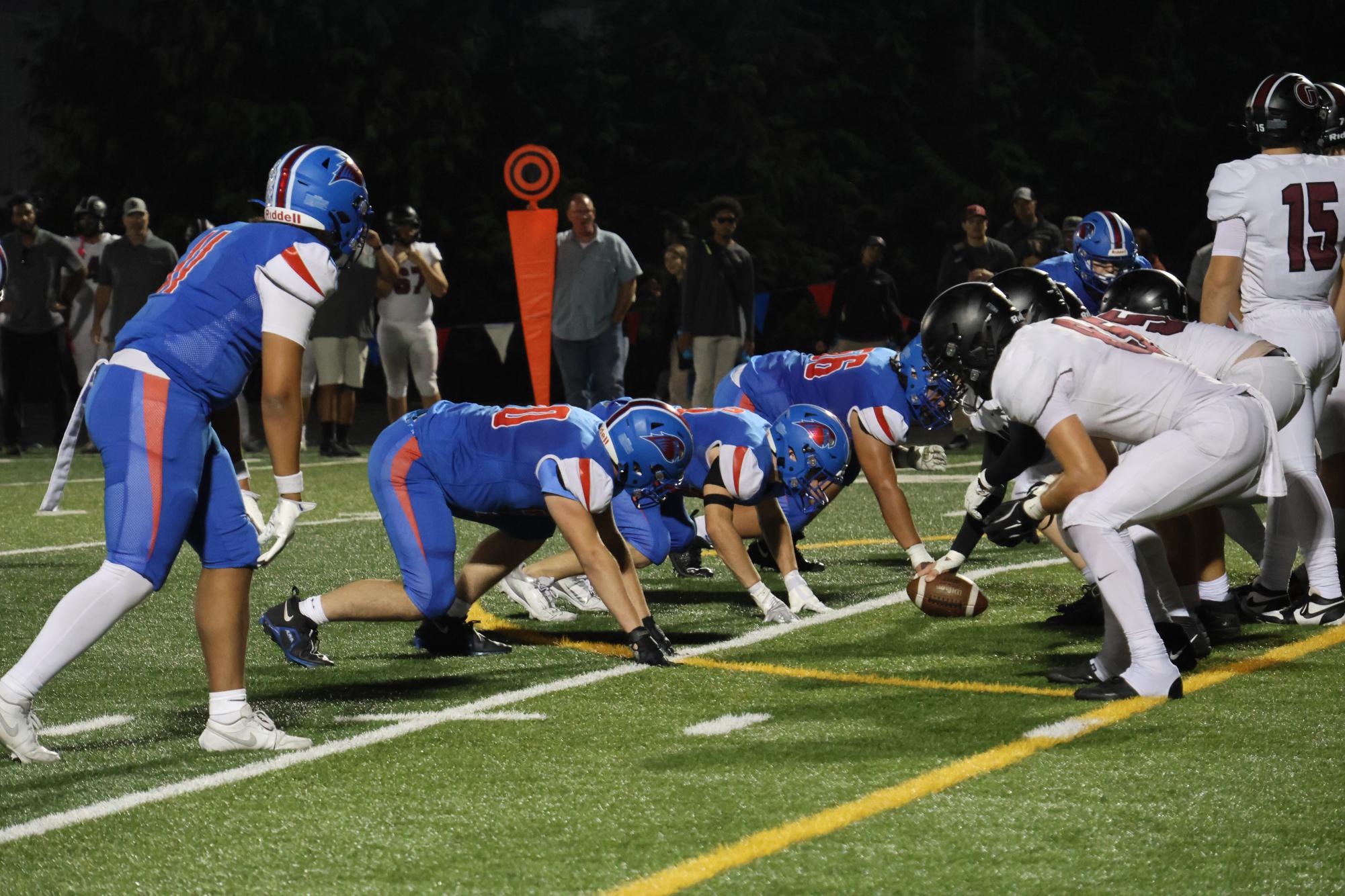 Photo Story: Varsity Football Team Loses Home Game to Glencoe, 20-27