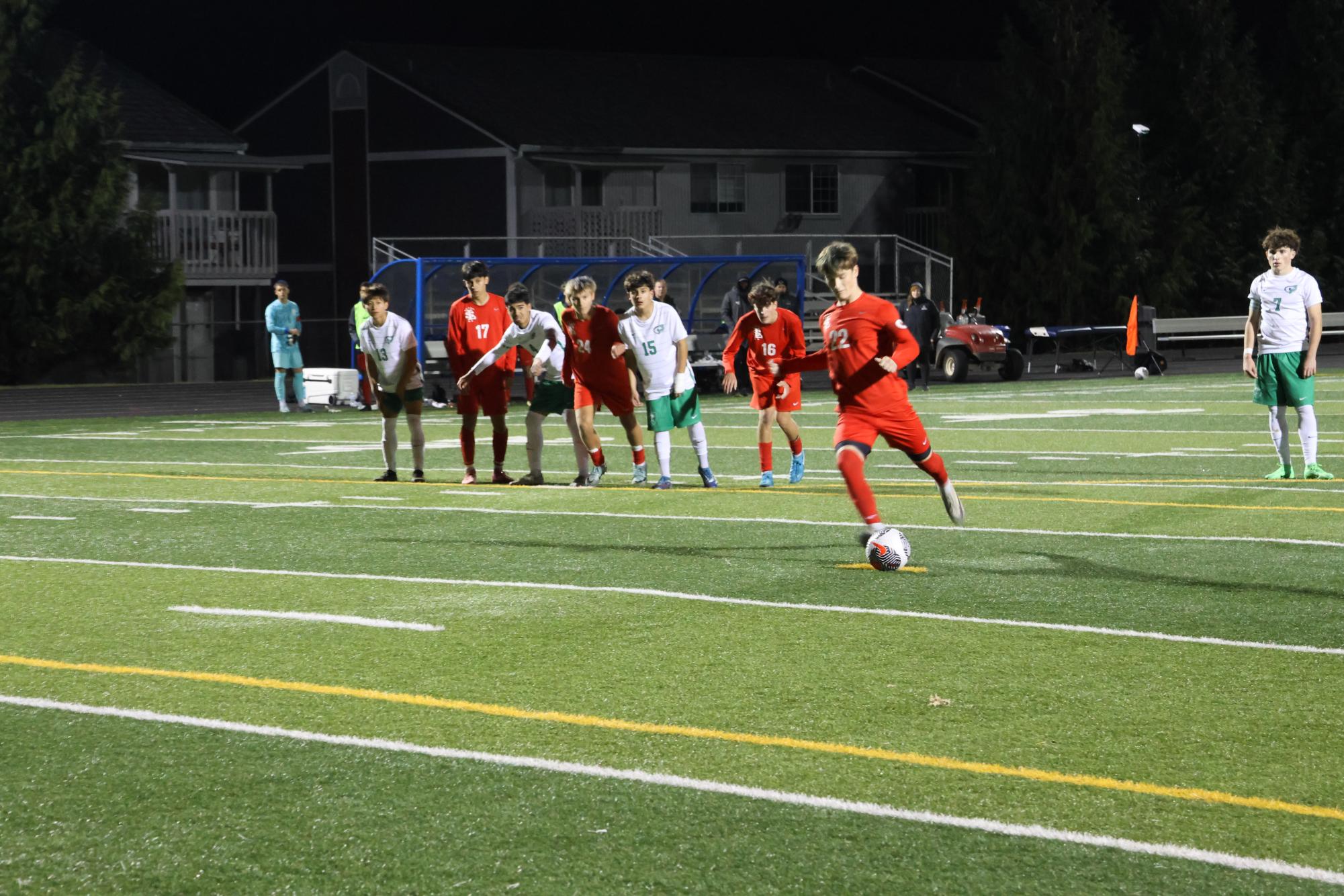 Photo Story: Boys Varsity Soccer Steamrolls Parkrose 7–1 on Senior Night