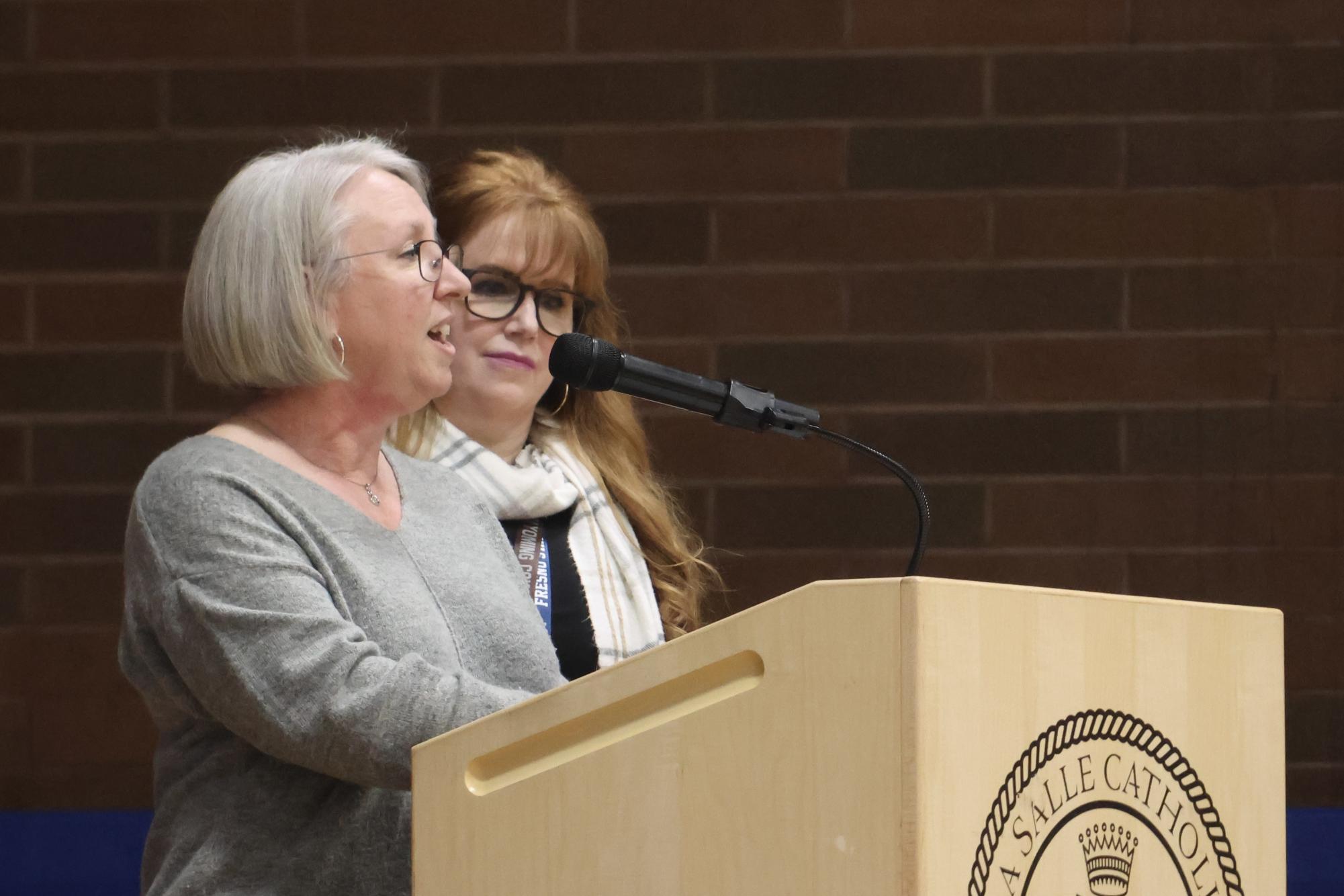 Honoring Ms. Amy Gantt, La Salle Holds Annual Heroic Vow Assembly