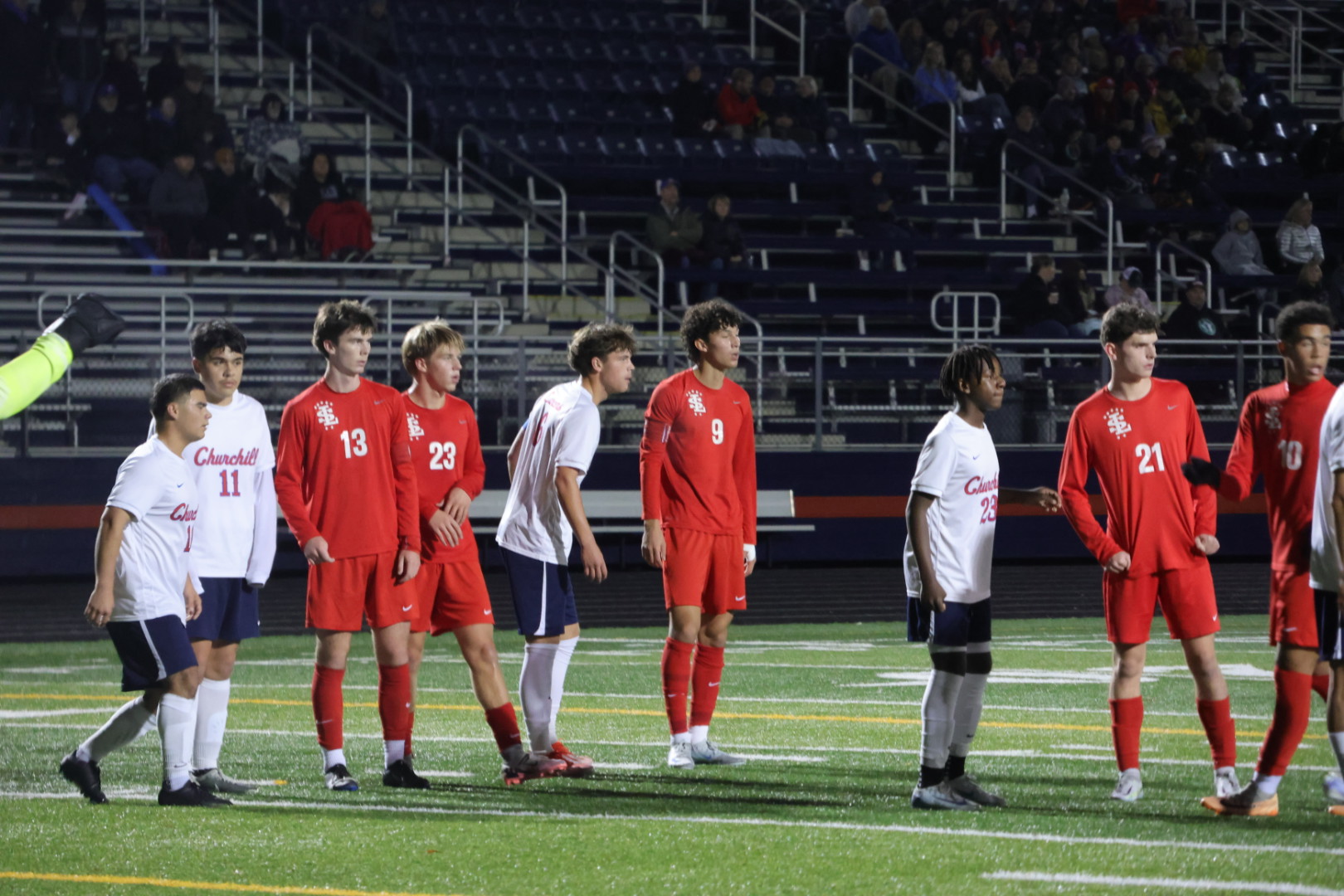 Photo Story: Boys Soccer Dominates Churchill 9–2 in the First Round of State Playoffs