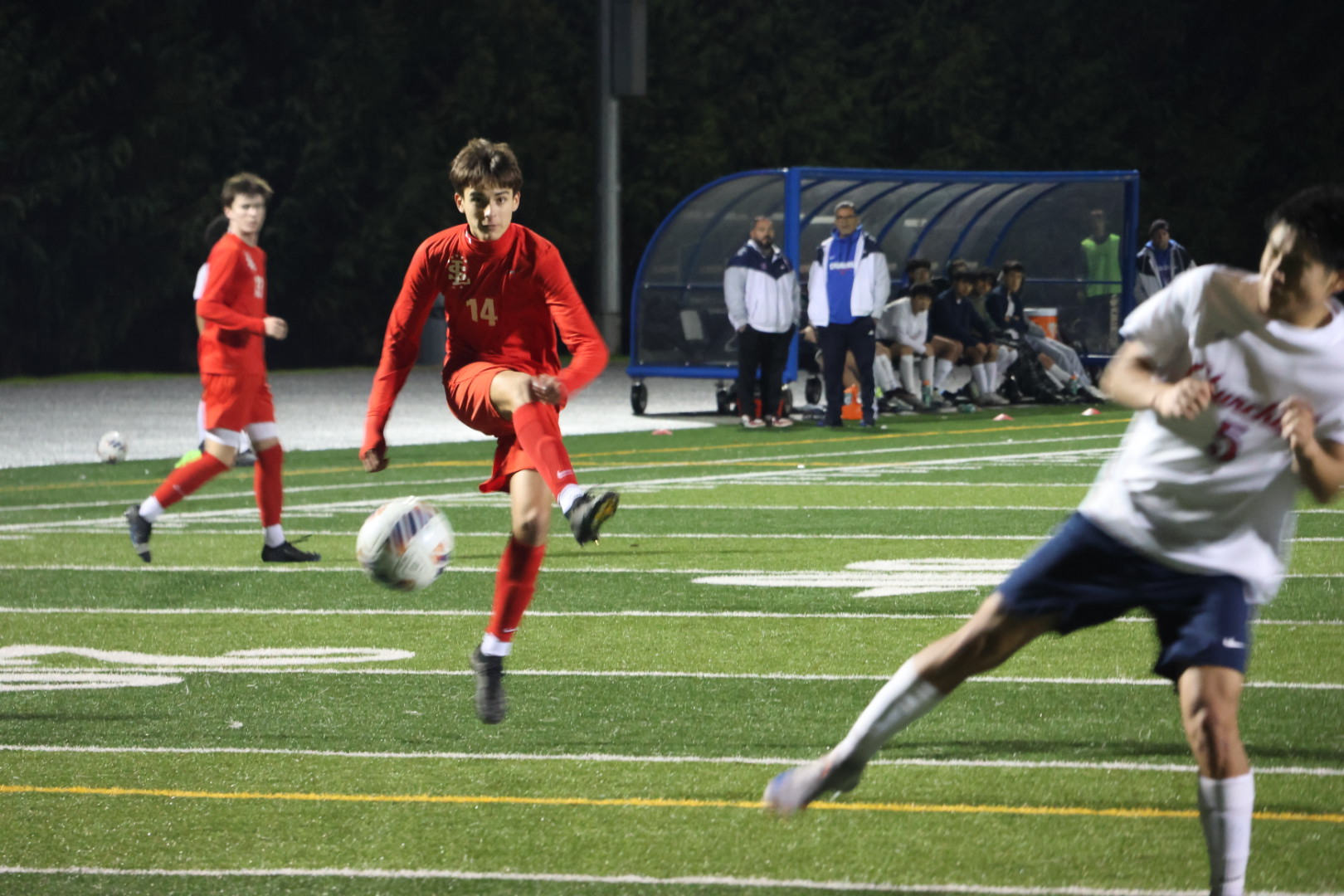 Photo Story: Boys Soccer Dominates Churchill 9–2 in the First Round of State Playoffs