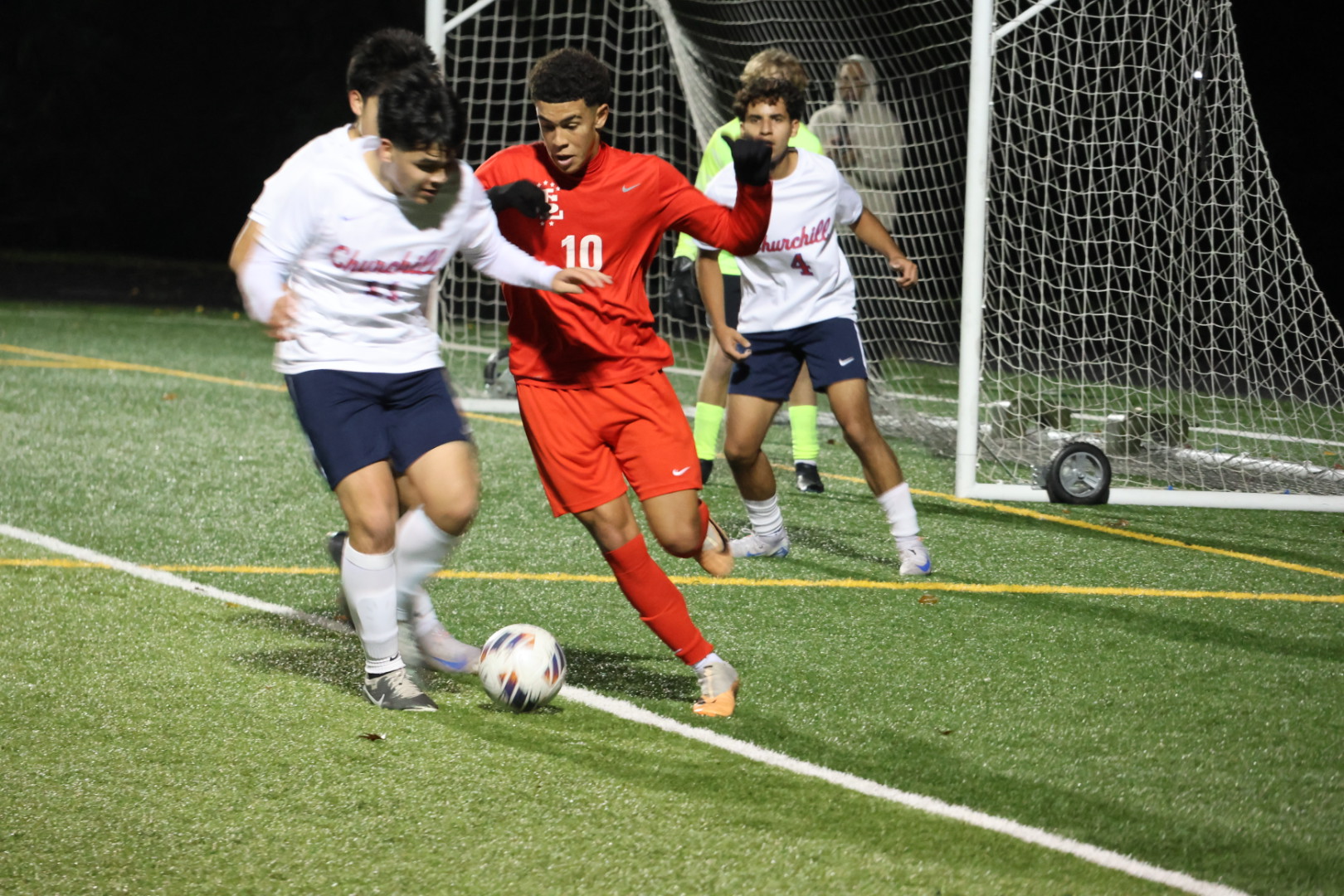 Photo Story: Boys Soccer Dominates Churchill 9–2 in the First Round of State Playoffs