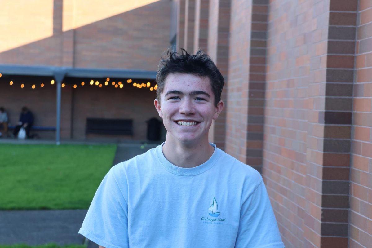 Junior Sawyer Kerrigan thinks his friends would describe him as outgoing, energetic, and optimistic.