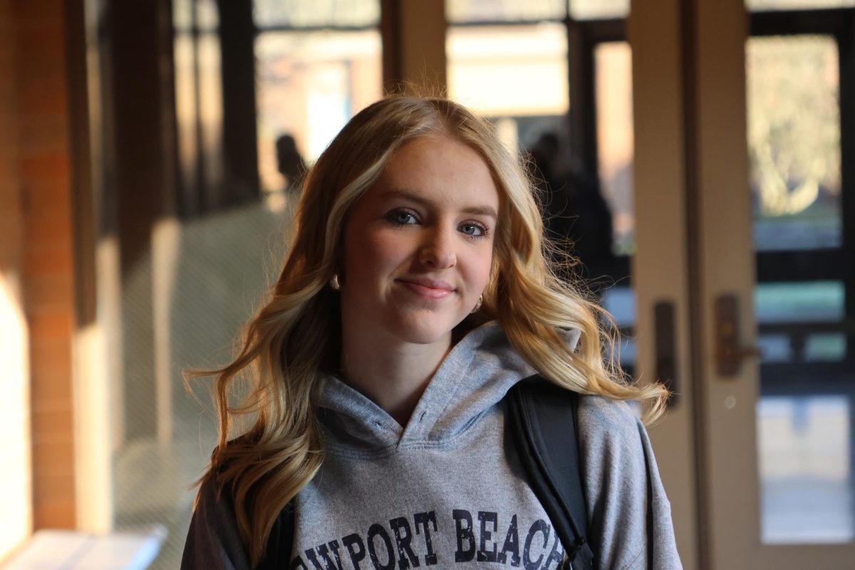 Sophomore Brooklyn Barnes looks up to her neighbor, Kate, who is a nurse practitioner. “She’s one of the strongest people I know,” Barnes said. “She’s very chill, but she’s always open to everything and just always going to help everyone.”