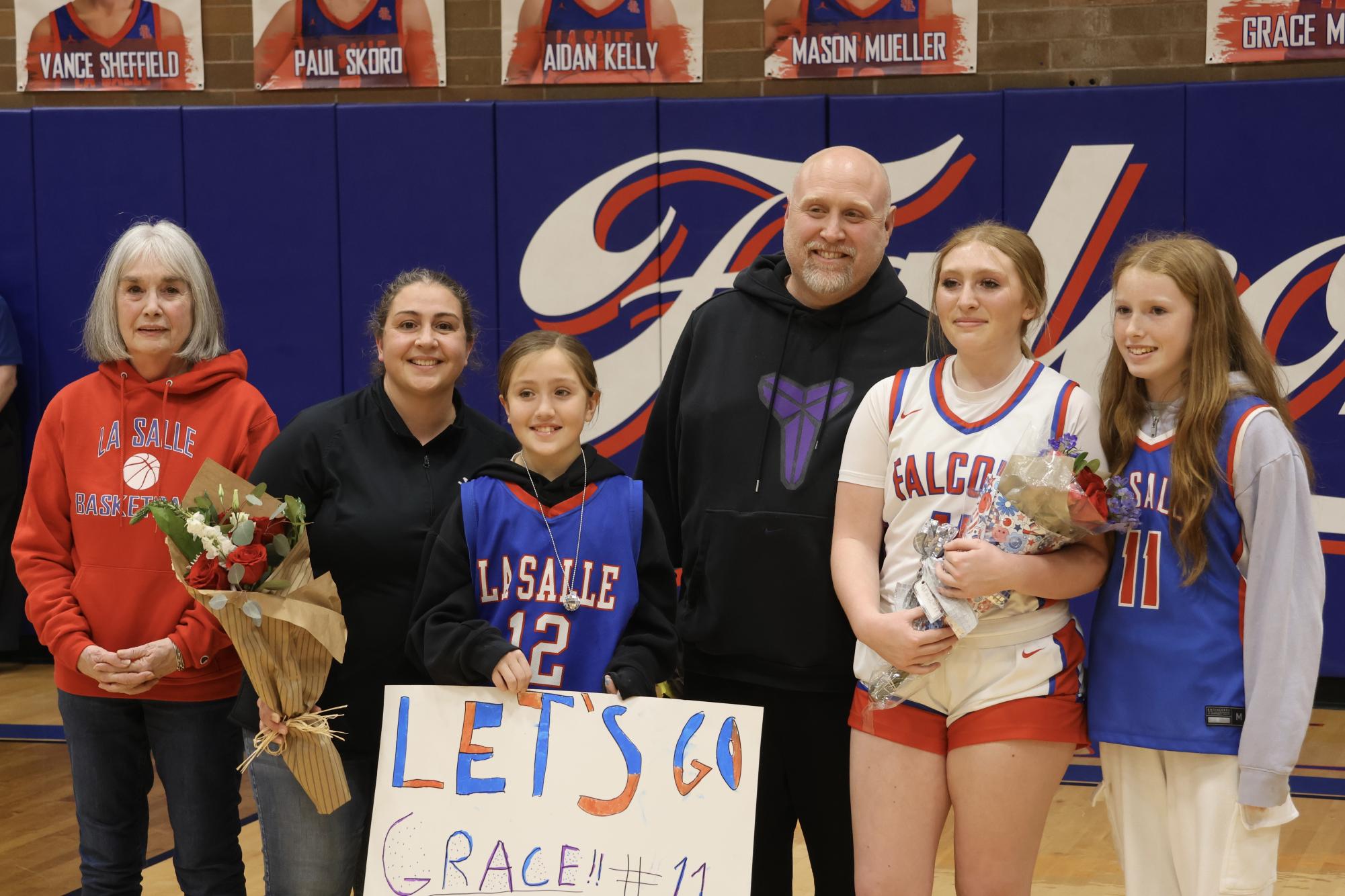 Varsity Girls Basketball Defeats Parkrose High School on Senior Night, 57–14