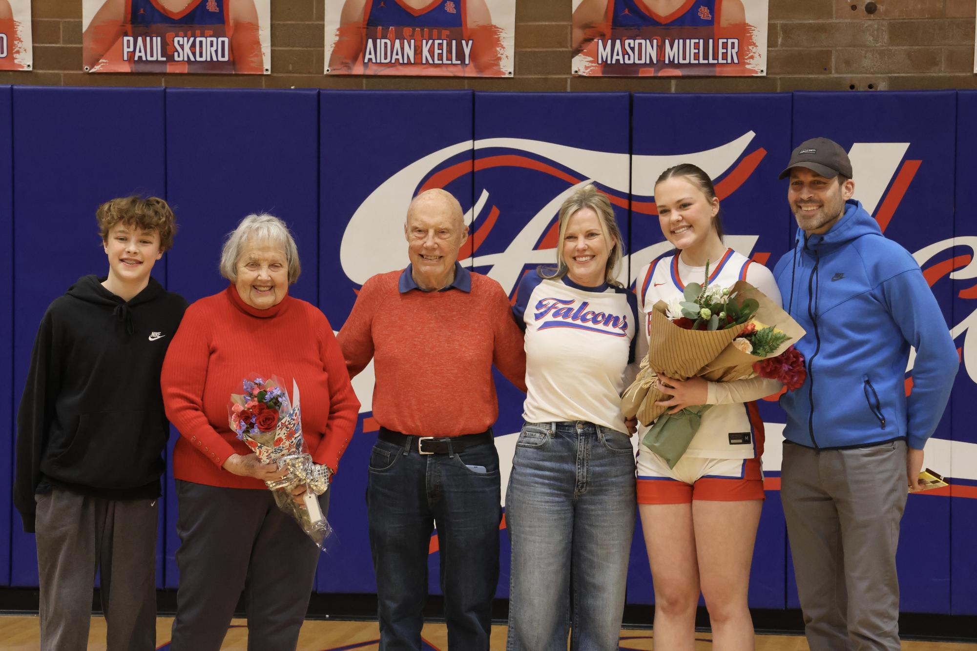 Varsity Girls Basketball Defeats Parkrose High School on Senior Night, 57–14