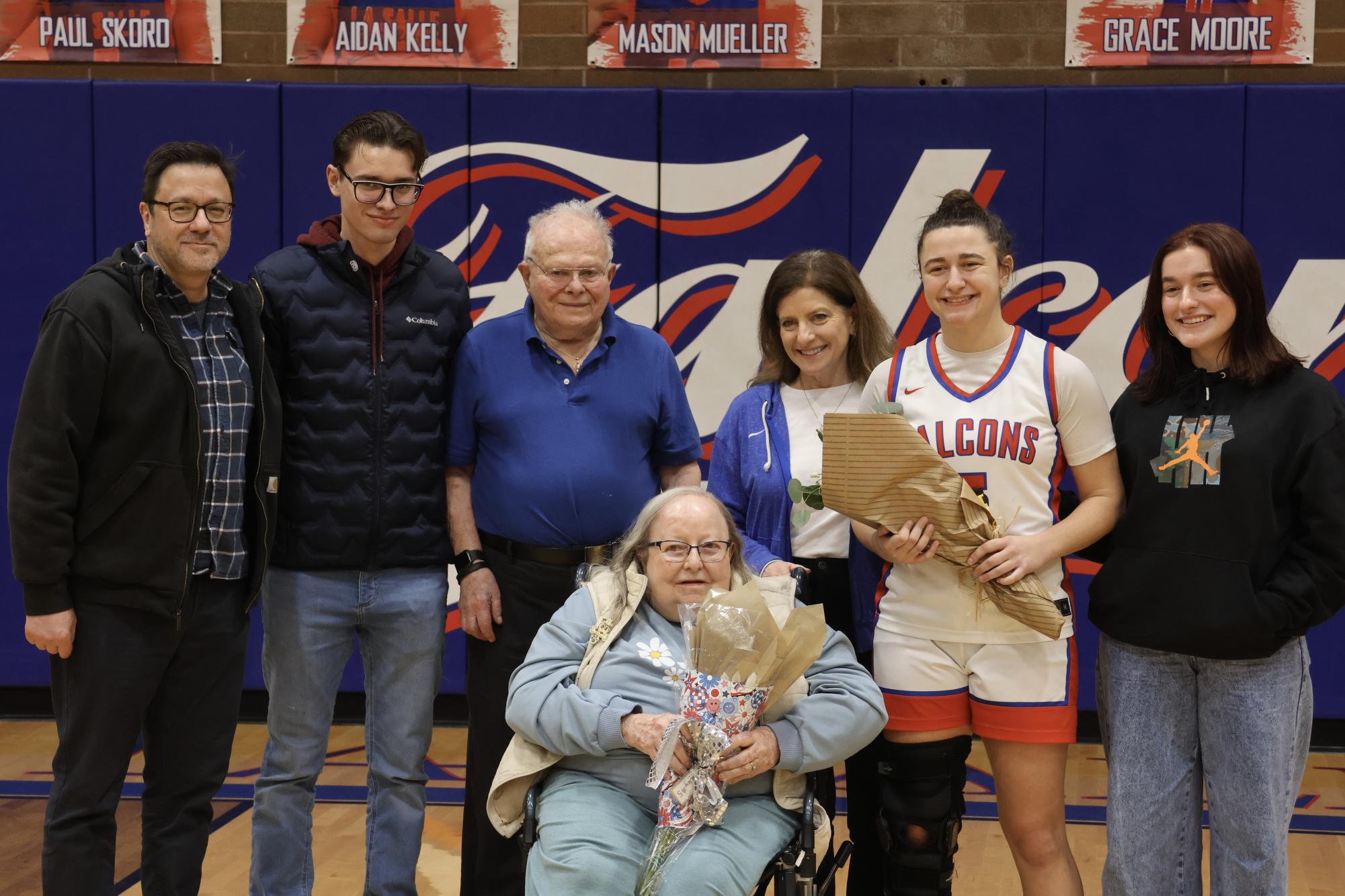 Varsity Girls Basketball Defeats Parkrose High School on Senior Night, 57–14