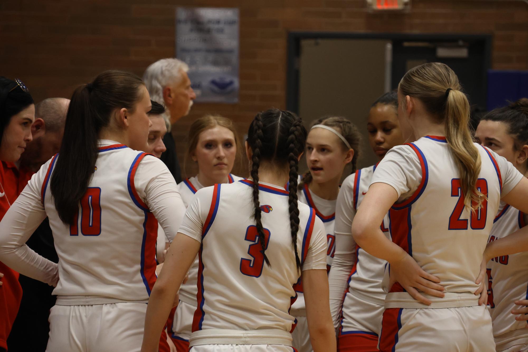 Varsity Girls Basketball Defeats Parkrose High School on Senior Night, 57–14