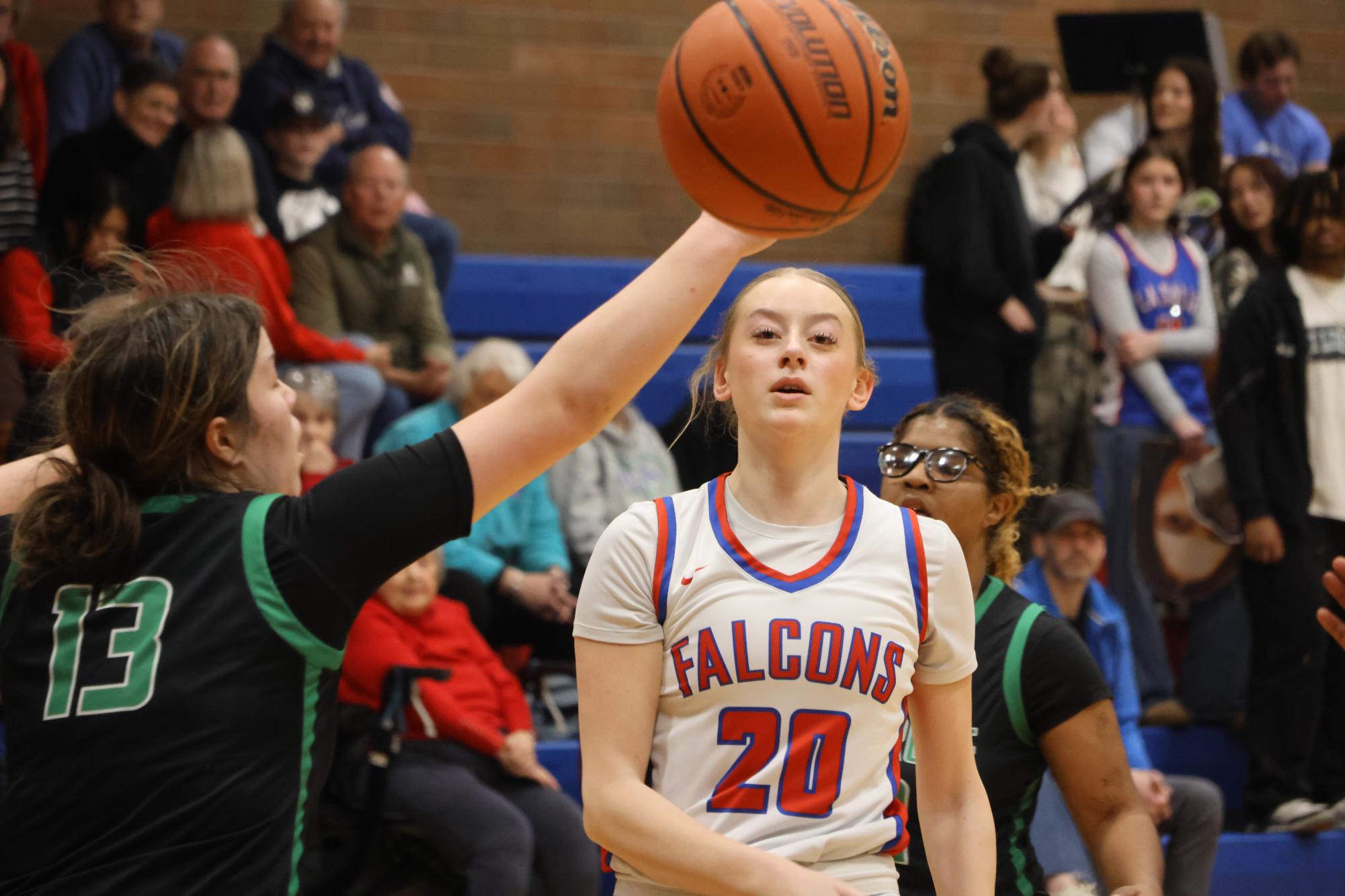 Varsity Girls Basketball Defeats Parkrose High School on Senior Night, 57–14