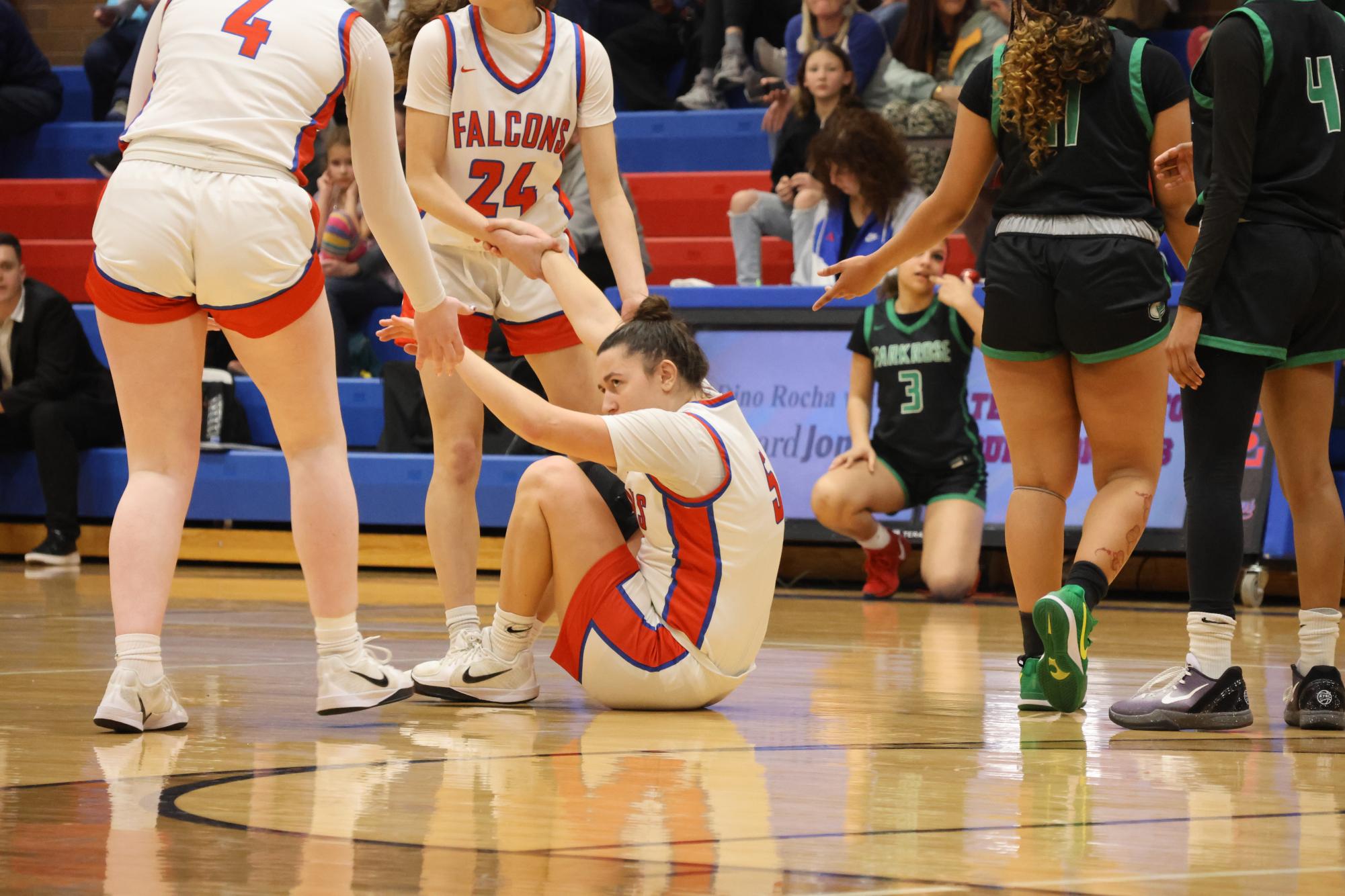 Varsity Girls Basketball Defeats Parkrose High School on Senior Night, 57–14