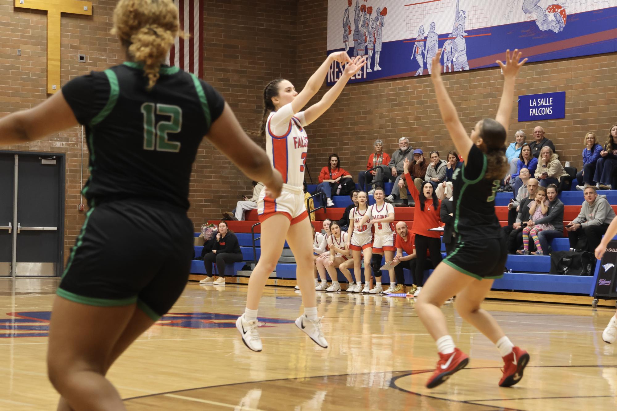 Varsity Girls Basketball Defeats Parkrose High School on Senior Night, 57–14