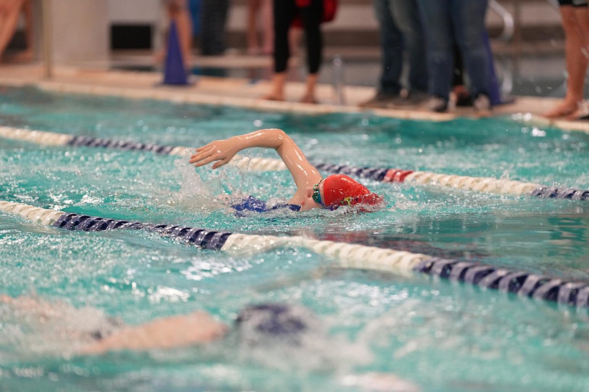 The districts swim meet will take place on Wednesday, Feb. 12. 