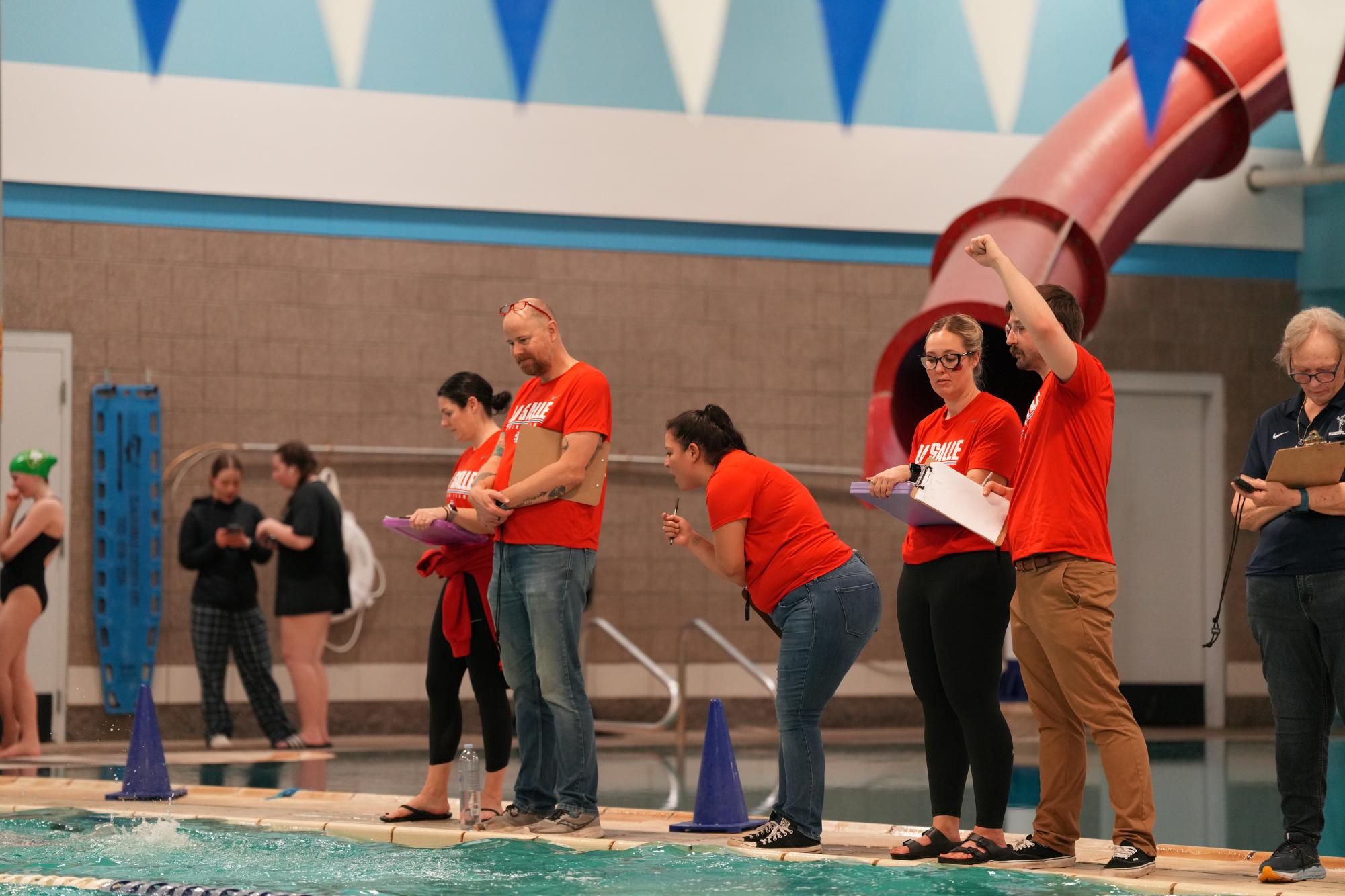 Pool Floaties, Princess Tiaras and Memories Made: Swim Senior Night