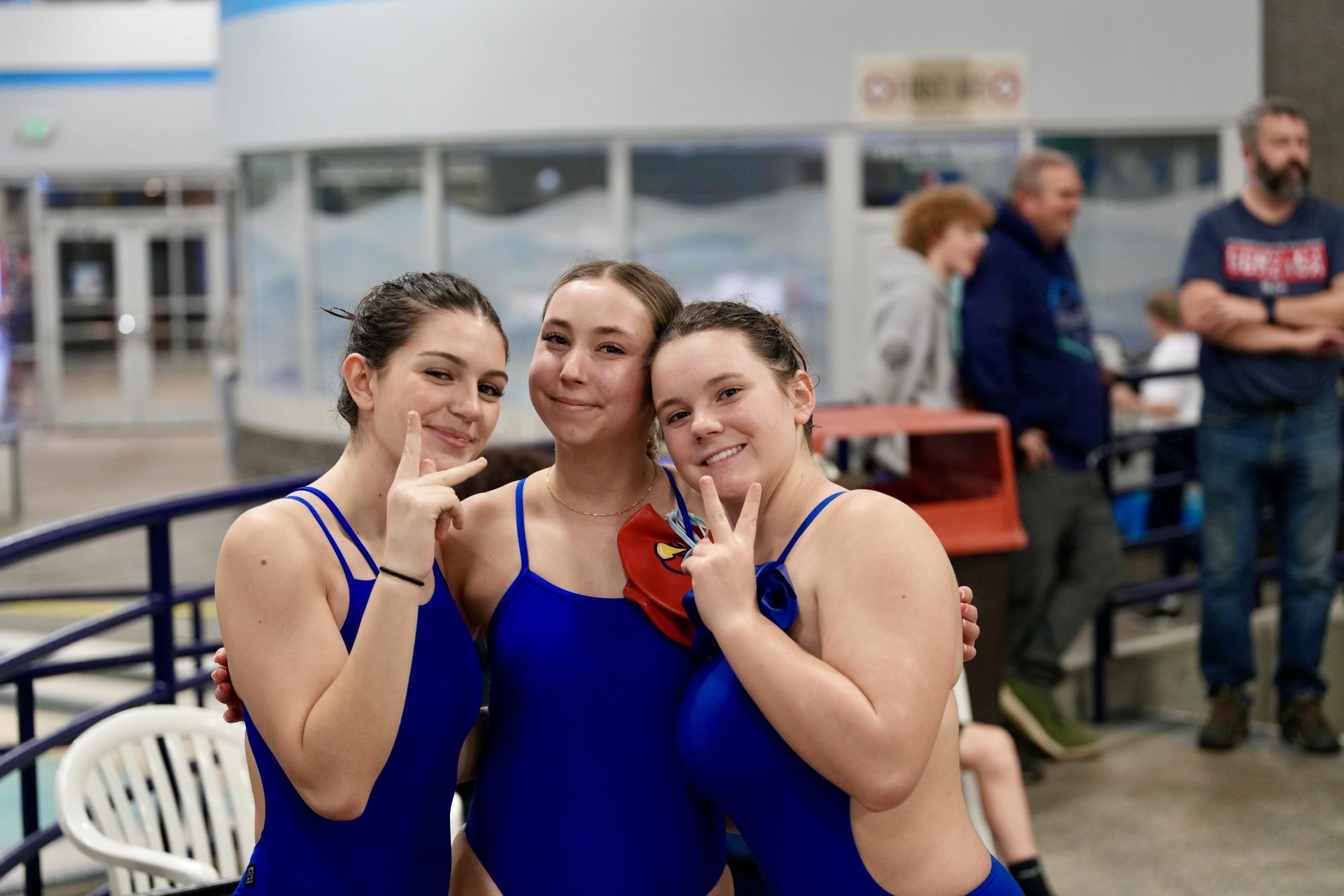 Pool Floaties, Princess Tiaras and Memories Made: Swim Senior Night