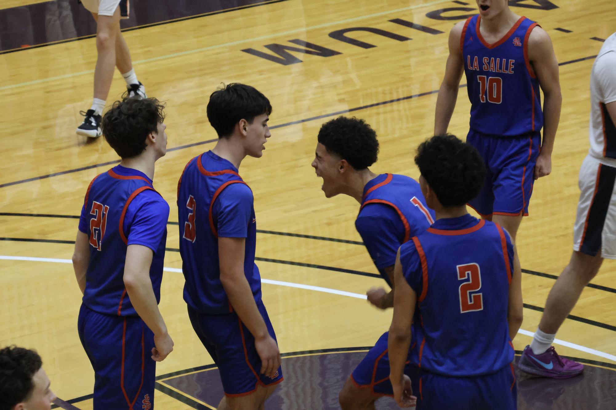 Photo Story: Falcons' Boys Basketball Fly Past First Seed Caldera